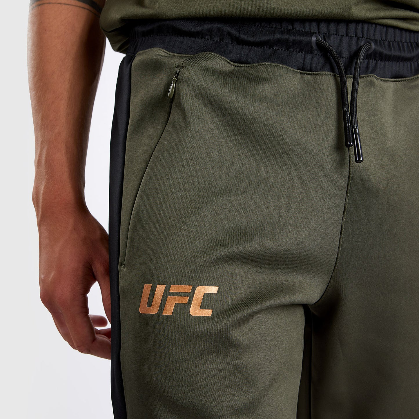 UFC Adrenaline by Venum Fight Week Pantaloni da jogging da Uomo - Khaki/Bronzo