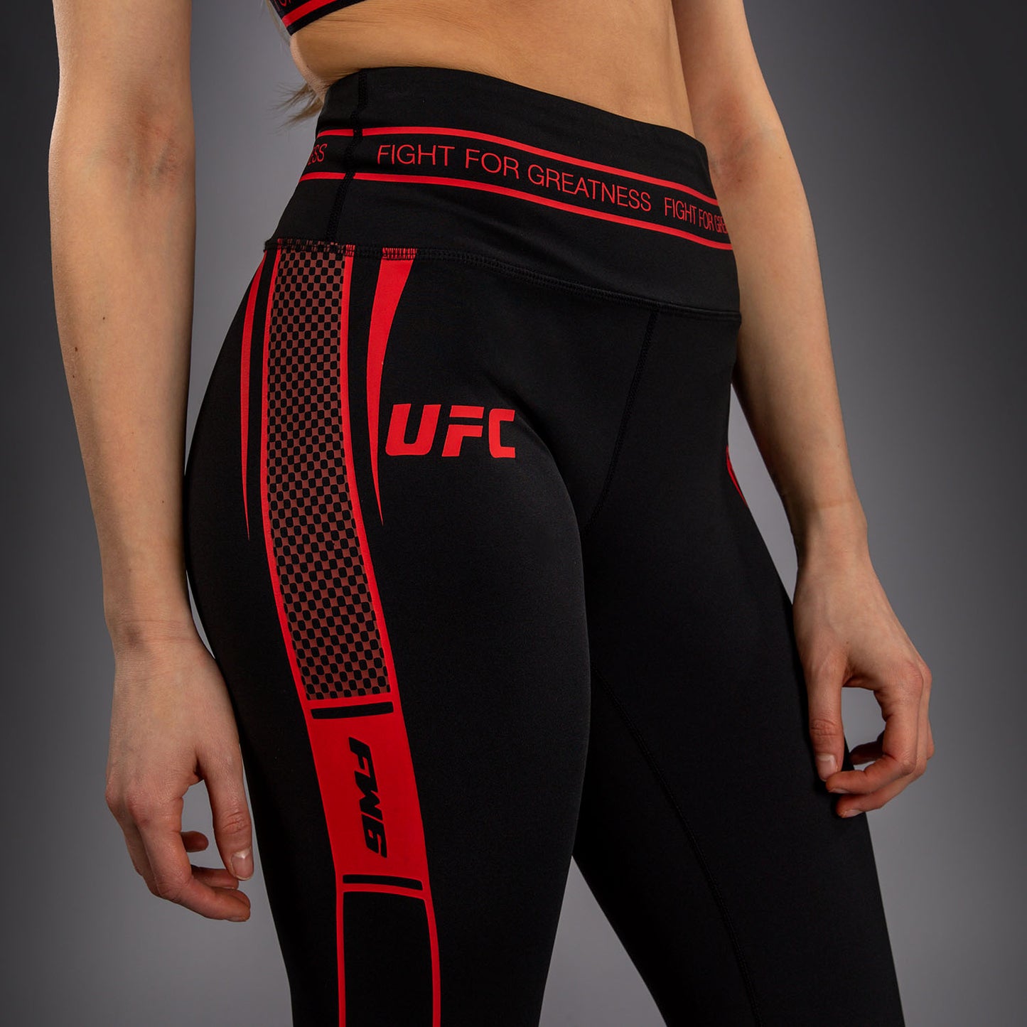 Venum UFC Unity by Venum Authentic Fight Week Pantaloni a Compressione Tecnici da Donna - Nero