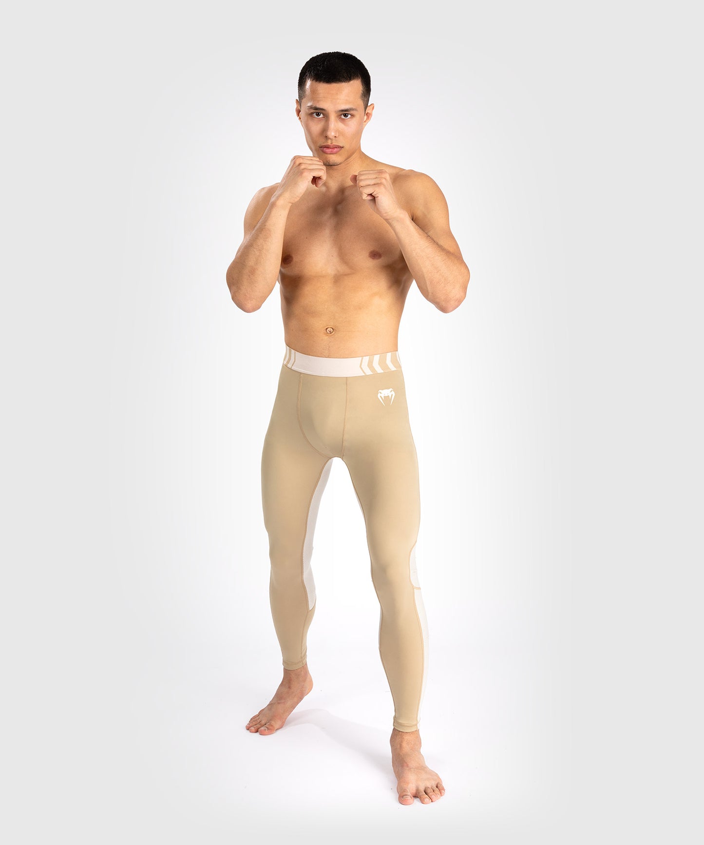 Venum Tempest Pantaloni A Compressione da Uomo - Beige/Sabbia
