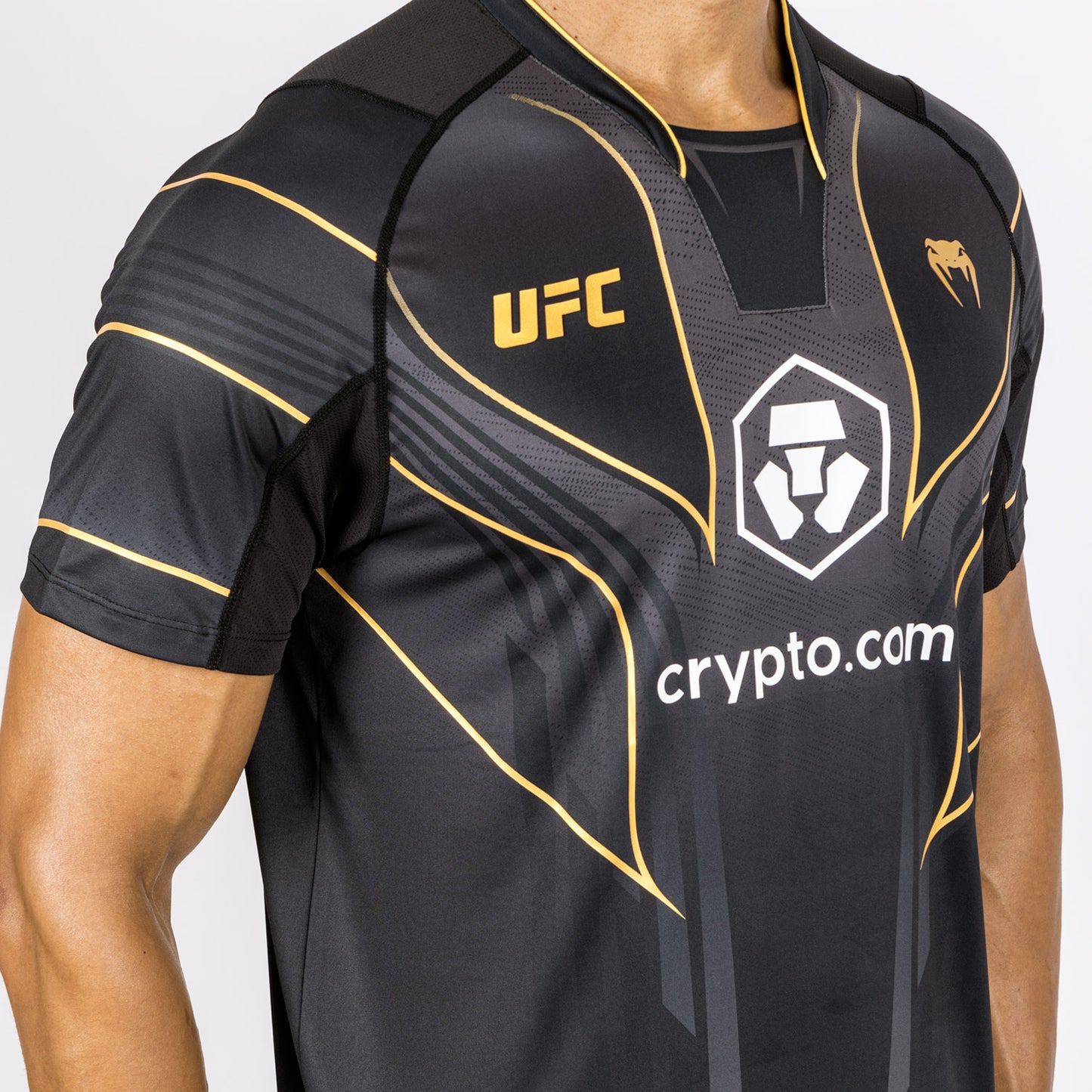 Maglia UFC Venum personalizzata autentica Fight Night 2.0 da uomo - campione
