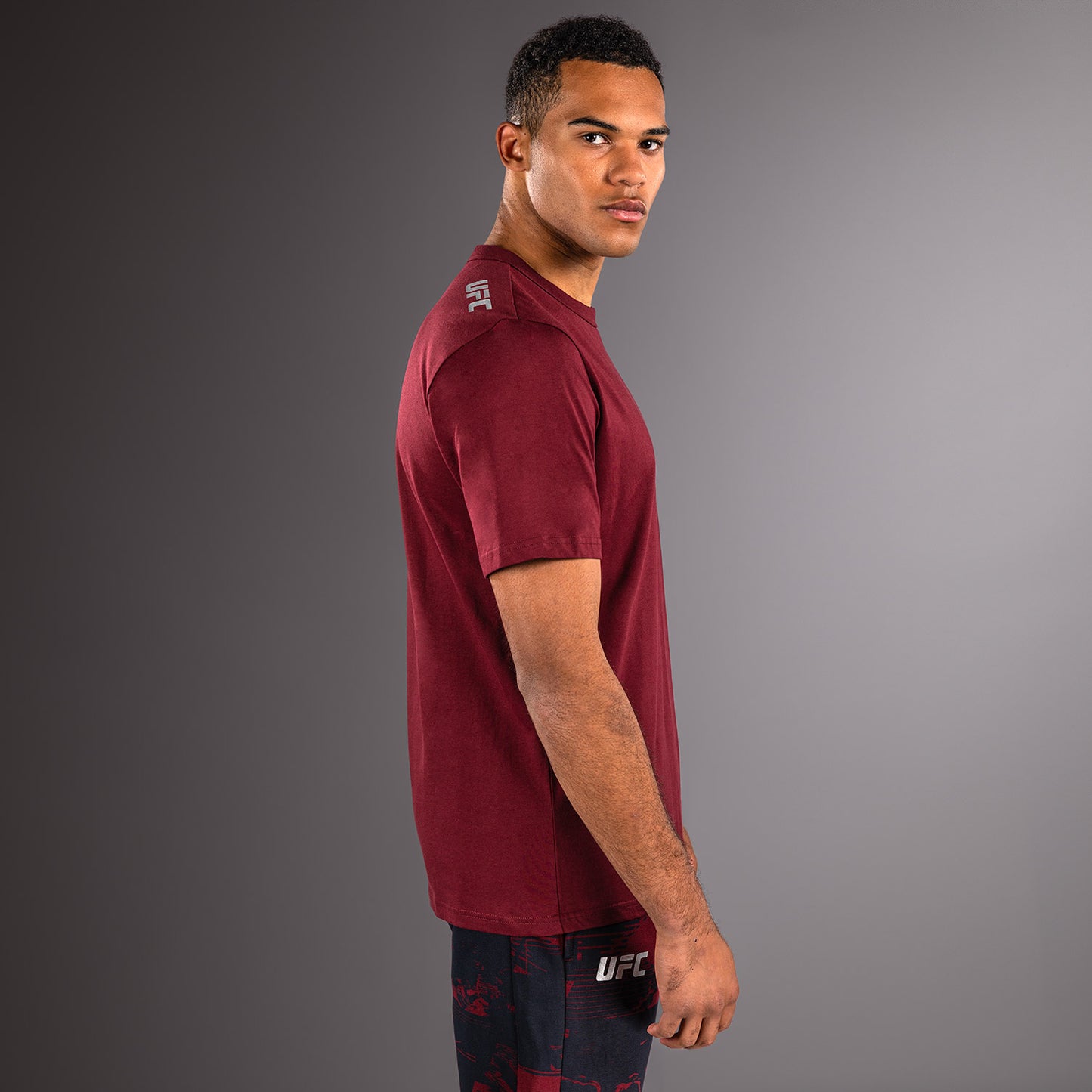 UFC Zenith by Venum Authentic Fight Week T-shirt maniche corte Uomo - Bordeaux