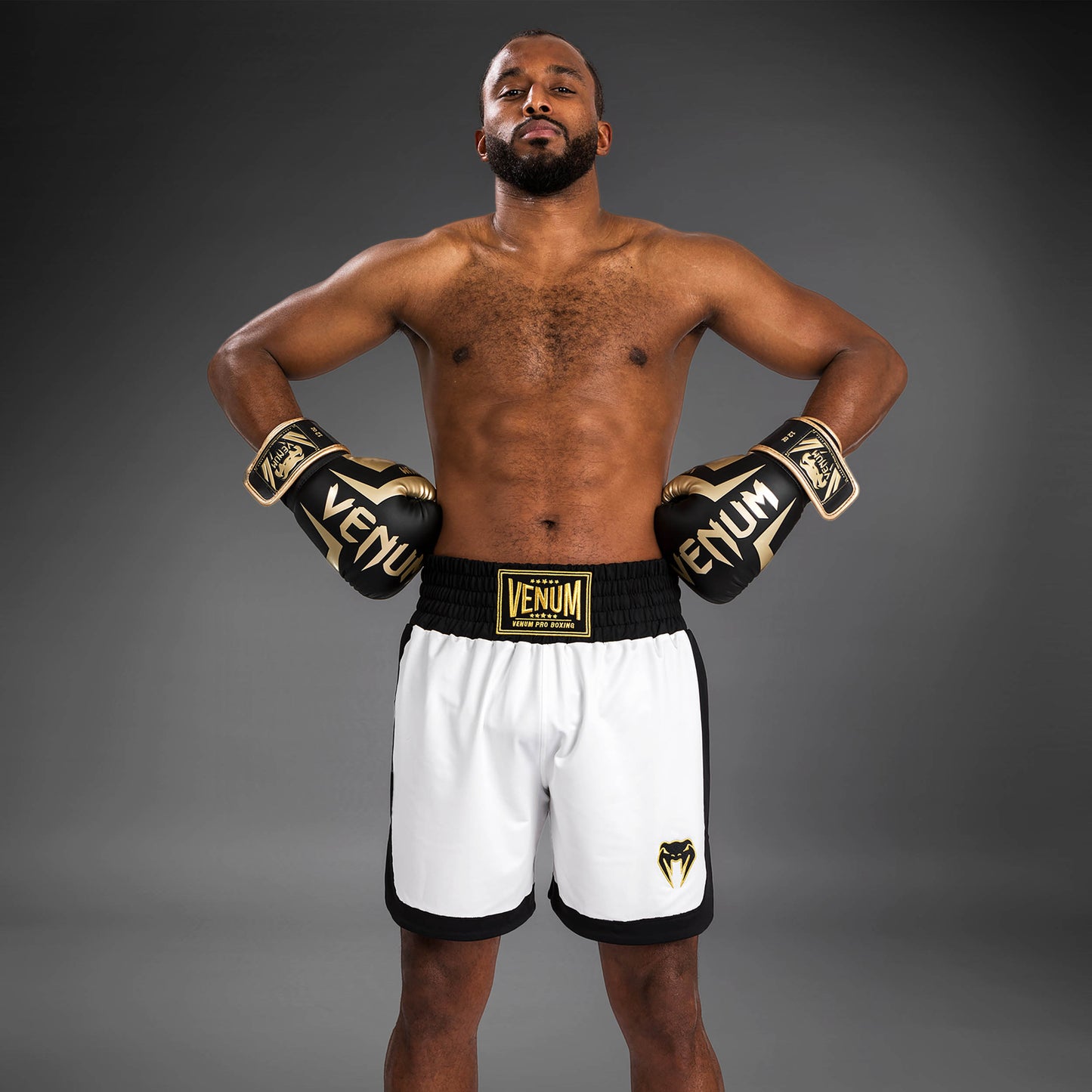 Venum Classic Pantaloncini da boxe - Bianco/Nero
