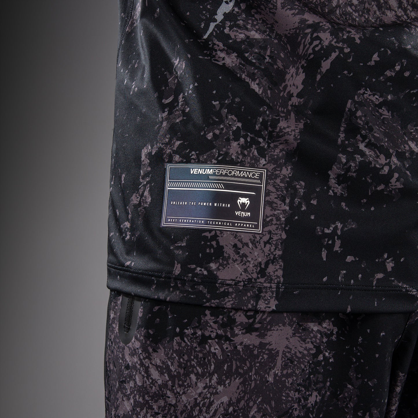 Venum Rage & Workout T-shirt Dry Tech - Nero/Grigio