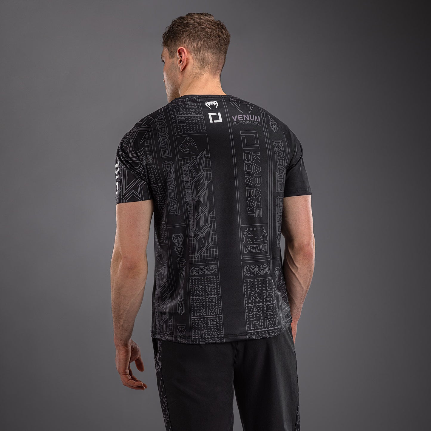 Karate Combat by Venum Maglietta Dry Tech – Nero/Grigio