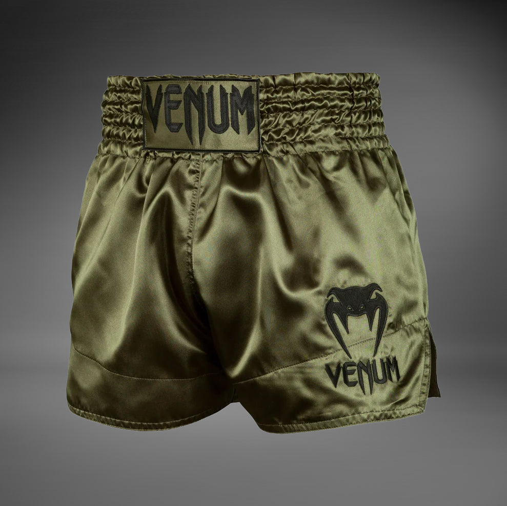 Venum Classic Pantaloncini da Muay Thai - Khaki/Nero