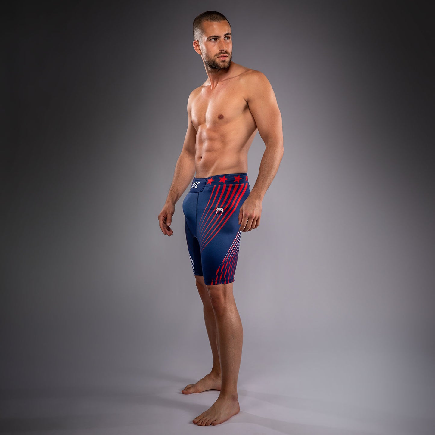 Official UFC Freedom 250 by Venum Authentic Fight Night Pantaloncini Vale Tudo da uomo - Blu
