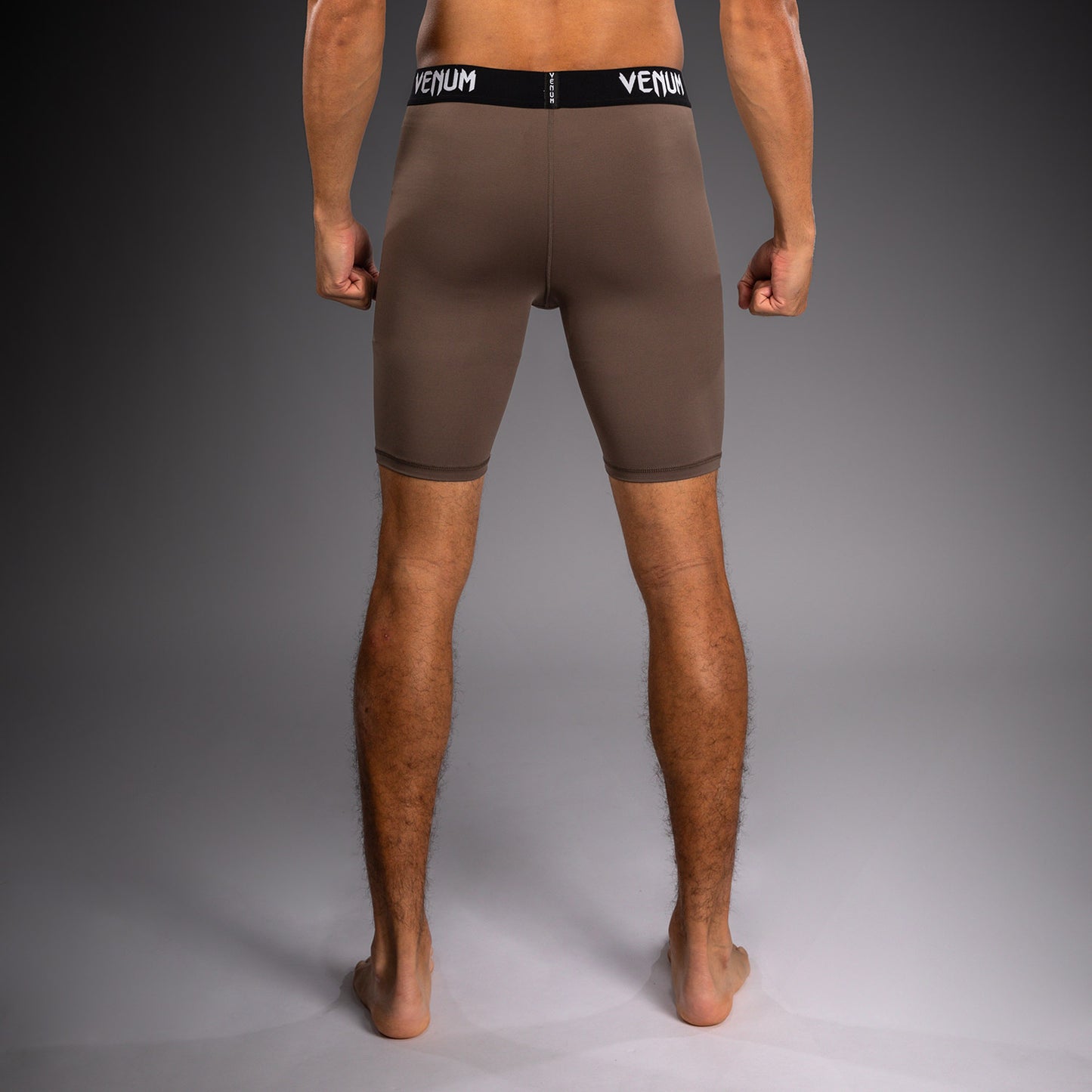 Venum UFC Unity by Venum Authentic Fight Week Pantaloncini a Compressione Tecnici da Uomo - Marrone