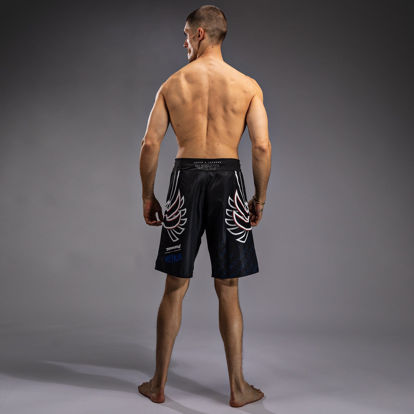 Venum x TEKKEN 8 - Jin Kazama Pantaloni da Combattimento - Blu/Nero/Bianco