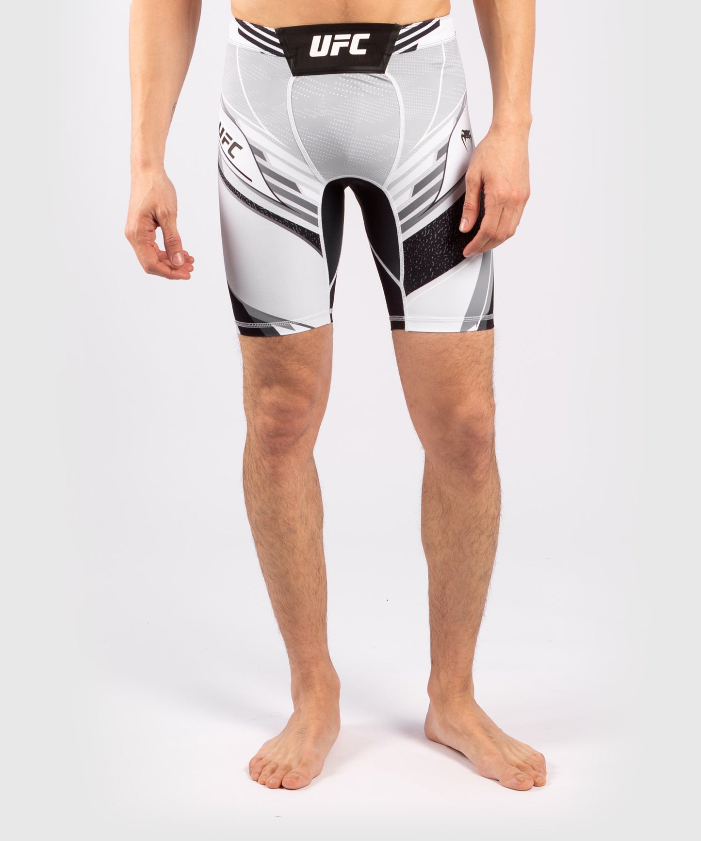 Pantaloncini da Vale Tudo Uomo UFC Venum Authentic Fight Night - Vestibilità Lunga - Bianco