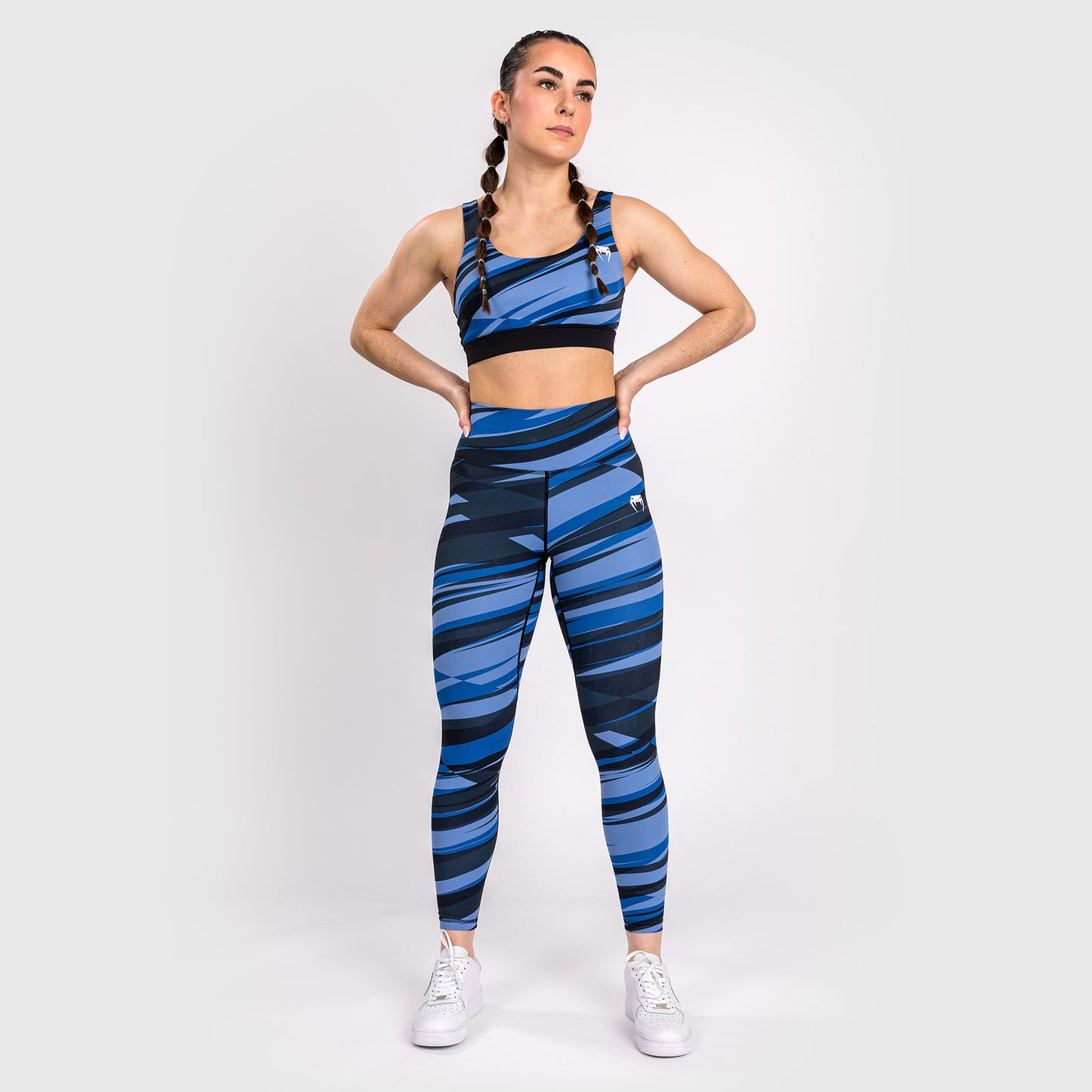 Venum Abyss Leggings 7/8 da Donna - Blu Ombra