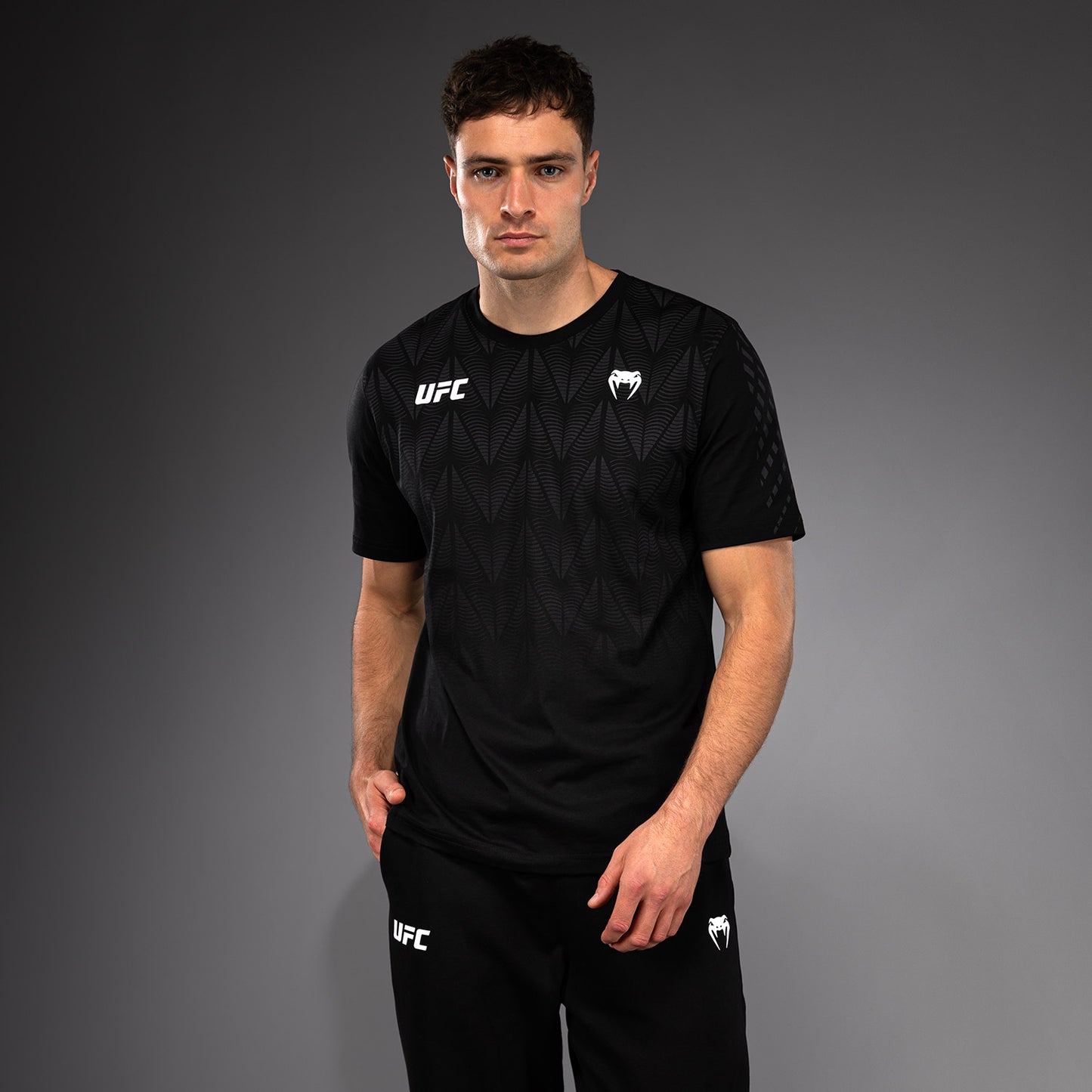 UFC Zenith by Venum Replica T-shirt Uomo - Nero