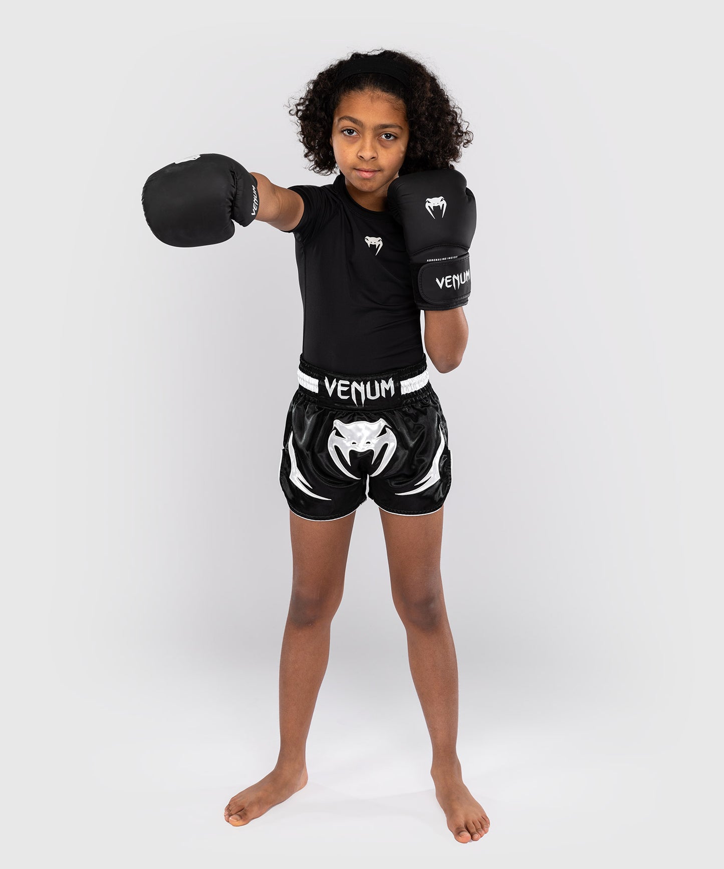 Venum Inferno Pantaloni Thai per Bambini - Nero
