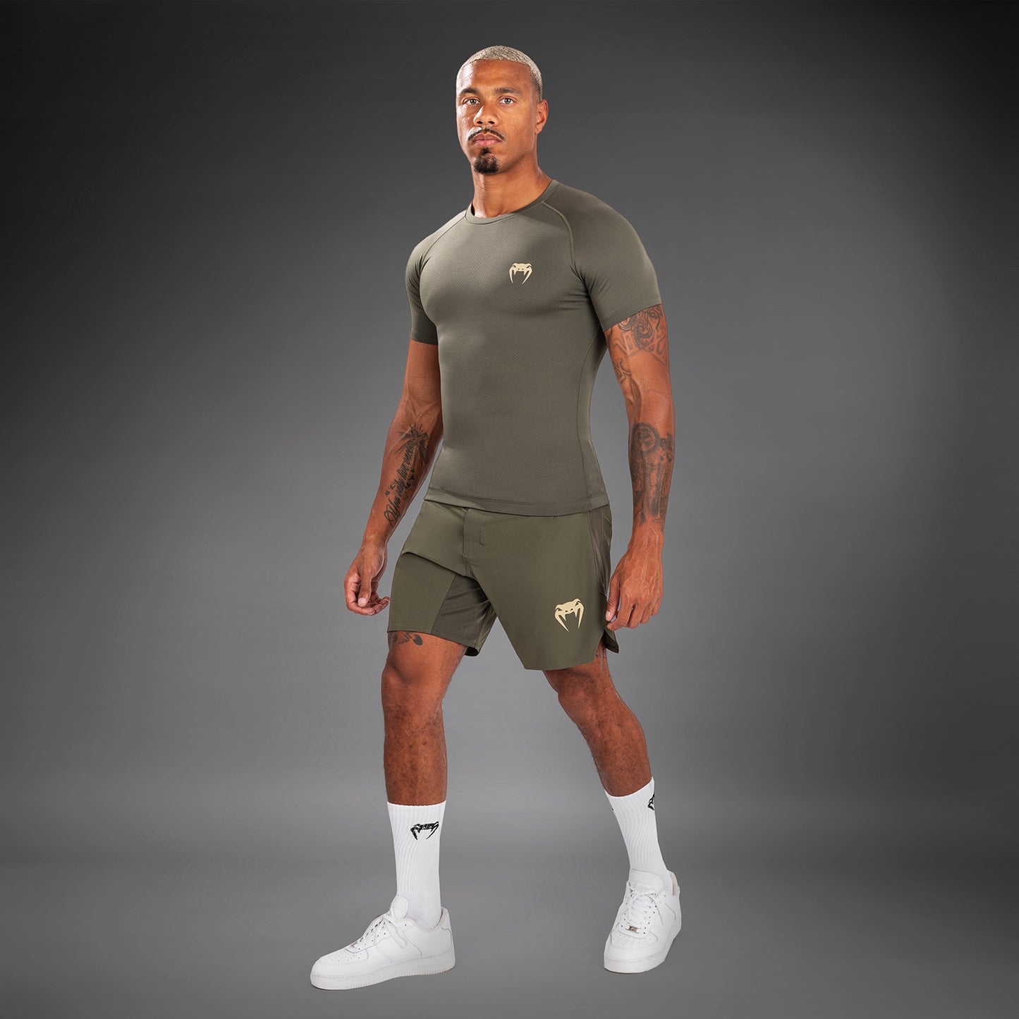 Venum Contender Rashguard a maniche corte - Cachi