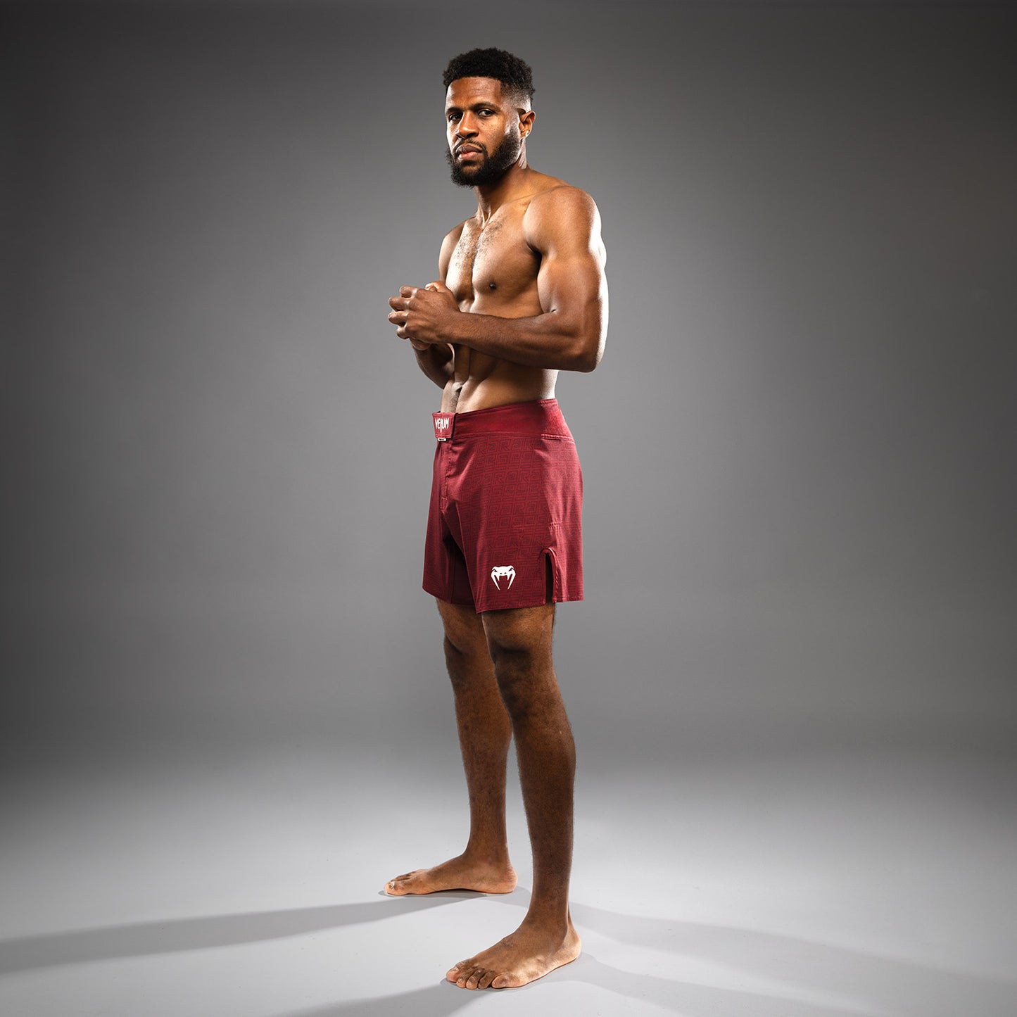 Venum x Ares Pantaloni da Combattimento da Uomo - Borgogna