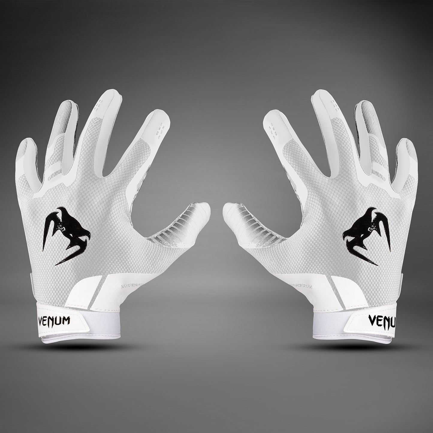 Venum Elite Guanti da football - Bianco/Nero