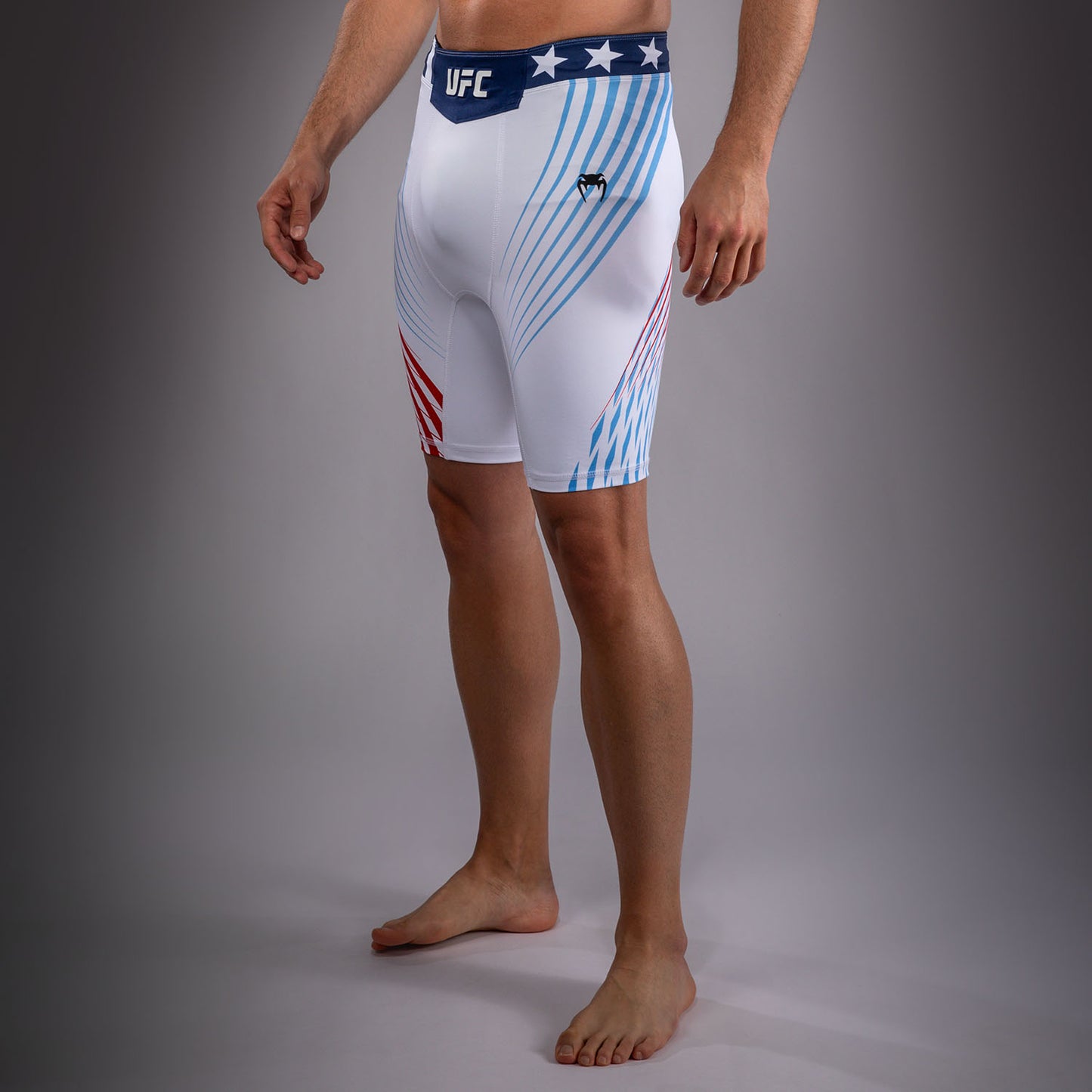 Official UFC Freedom 250 by Venum Authentic Fight Night Pantaloncini Vale Tudo da uomo - Bianco