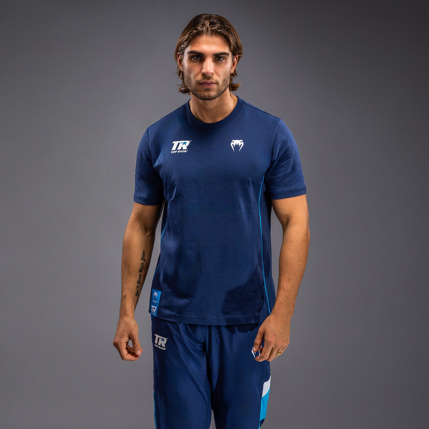 Venum x Top Rank Original Maglietta - Blu Navy