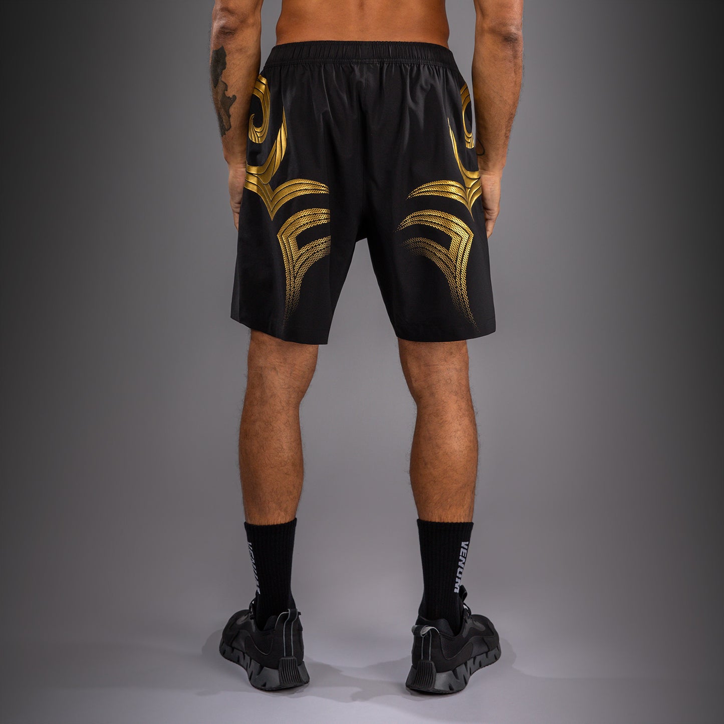 Venum x Mike Tyson Pantaloncini da Allenamento Tiger - Nero/Oro