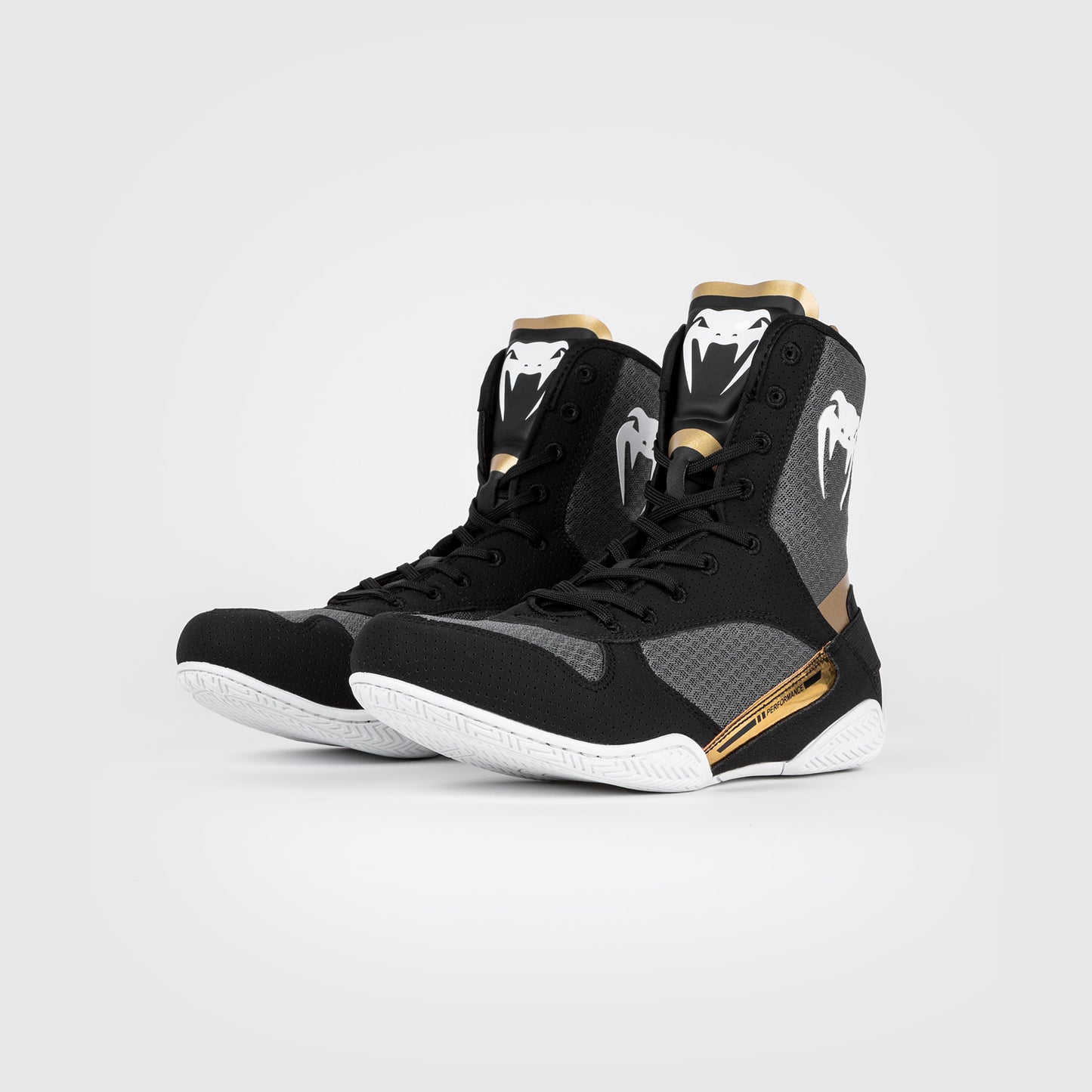 Venum Elite Scarpe da boxe - Nero/Bianco/Oro