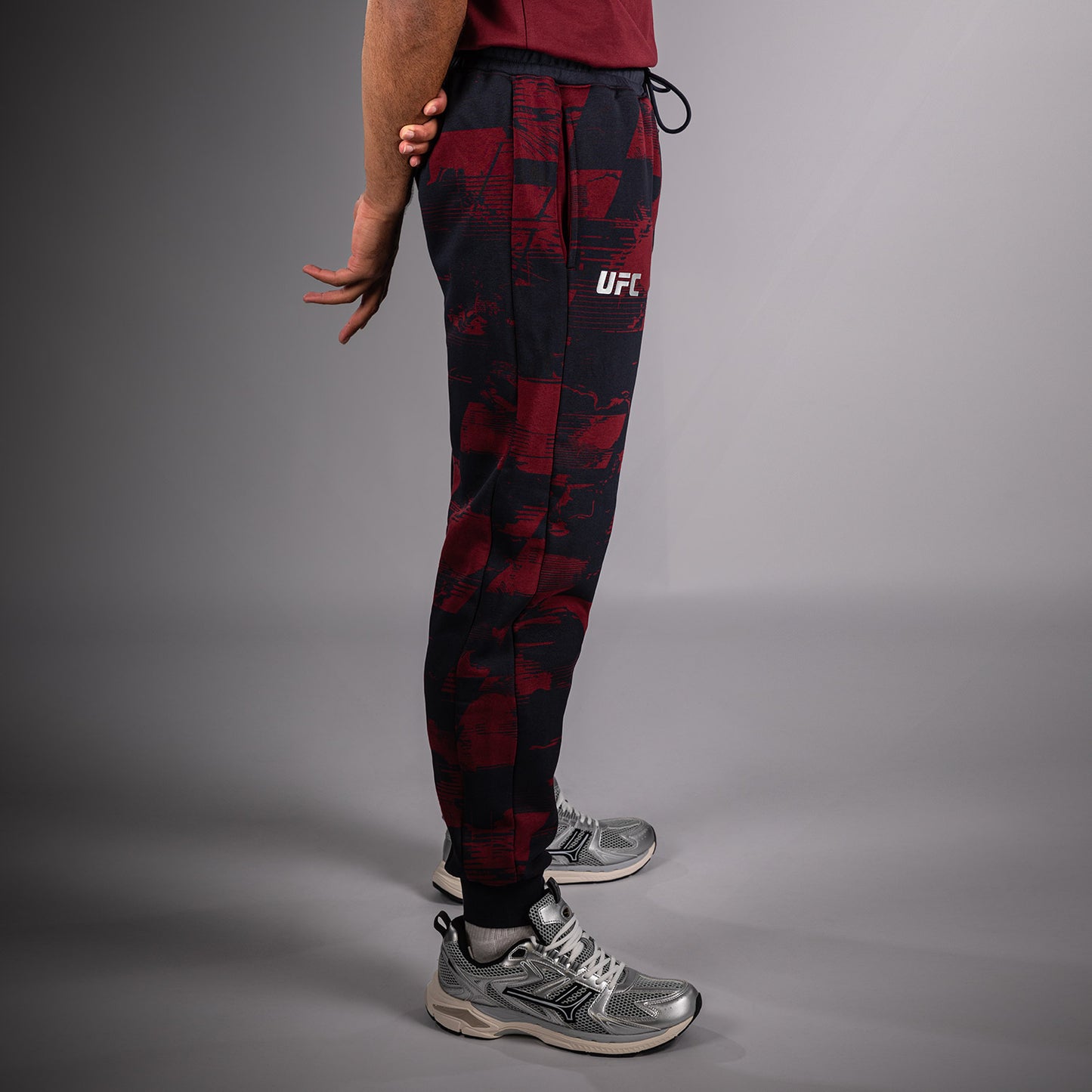 UFC Zenith by Venum Authentic Fight Week Pantaloni Uomo - Blu navy/Bordeaux/Argento