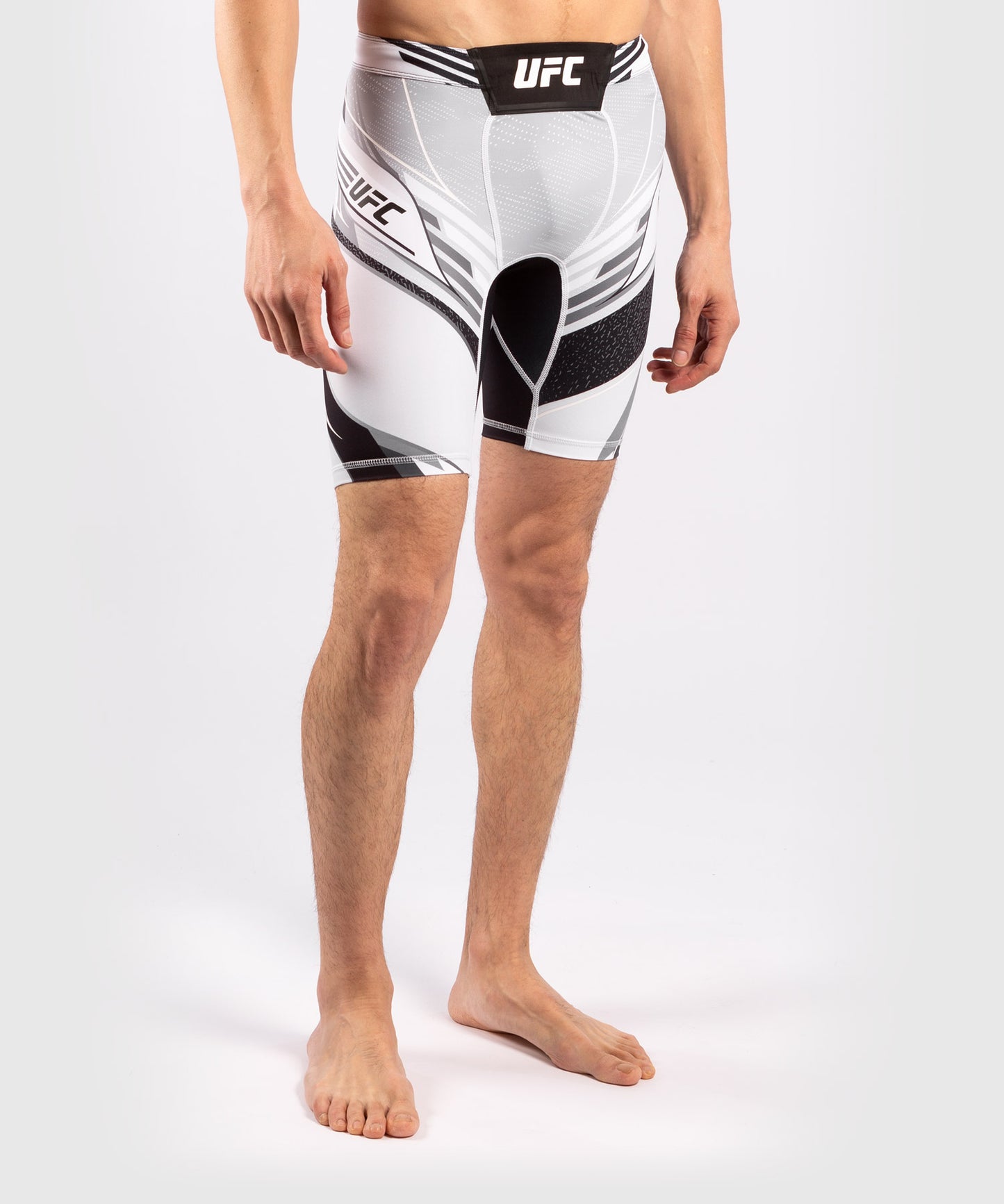 Pantaloncini da Vale Tudo Uomo UFC Venum Authentic Fight Night - Vestibilità Lunga - Bianco