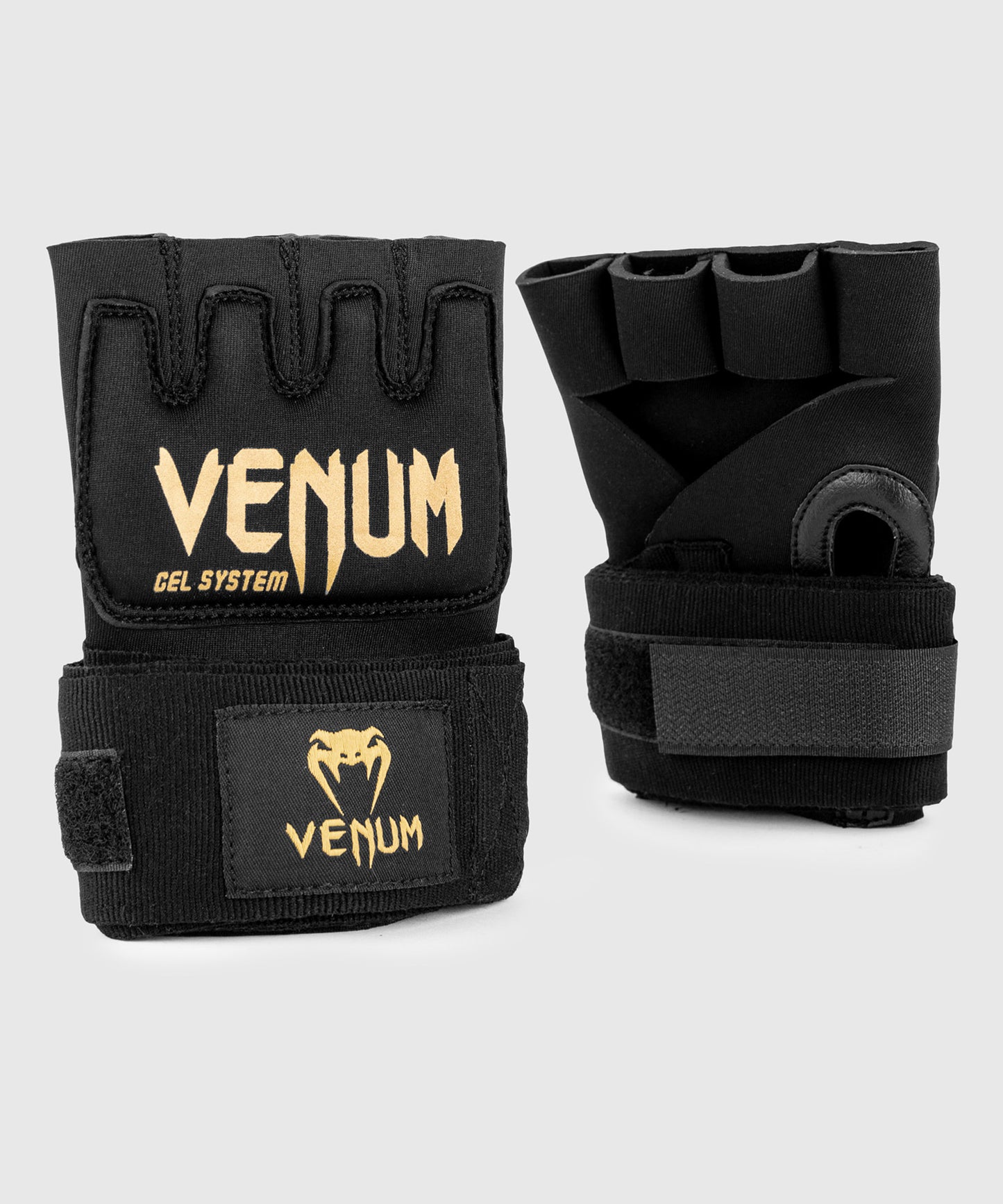 Impacchi di Guanto Gel Nero/Oro Venum Kontact