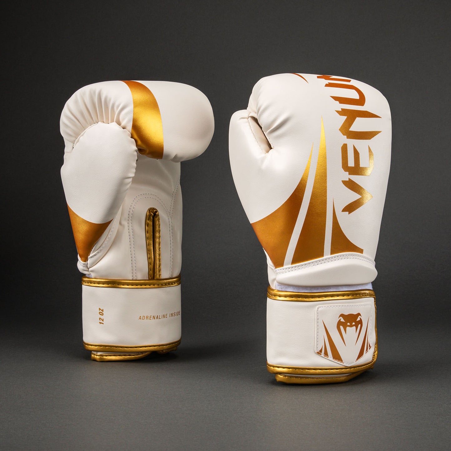 Venum Challenger 2.5 Guantoni da Boxe – Bianco/Oro