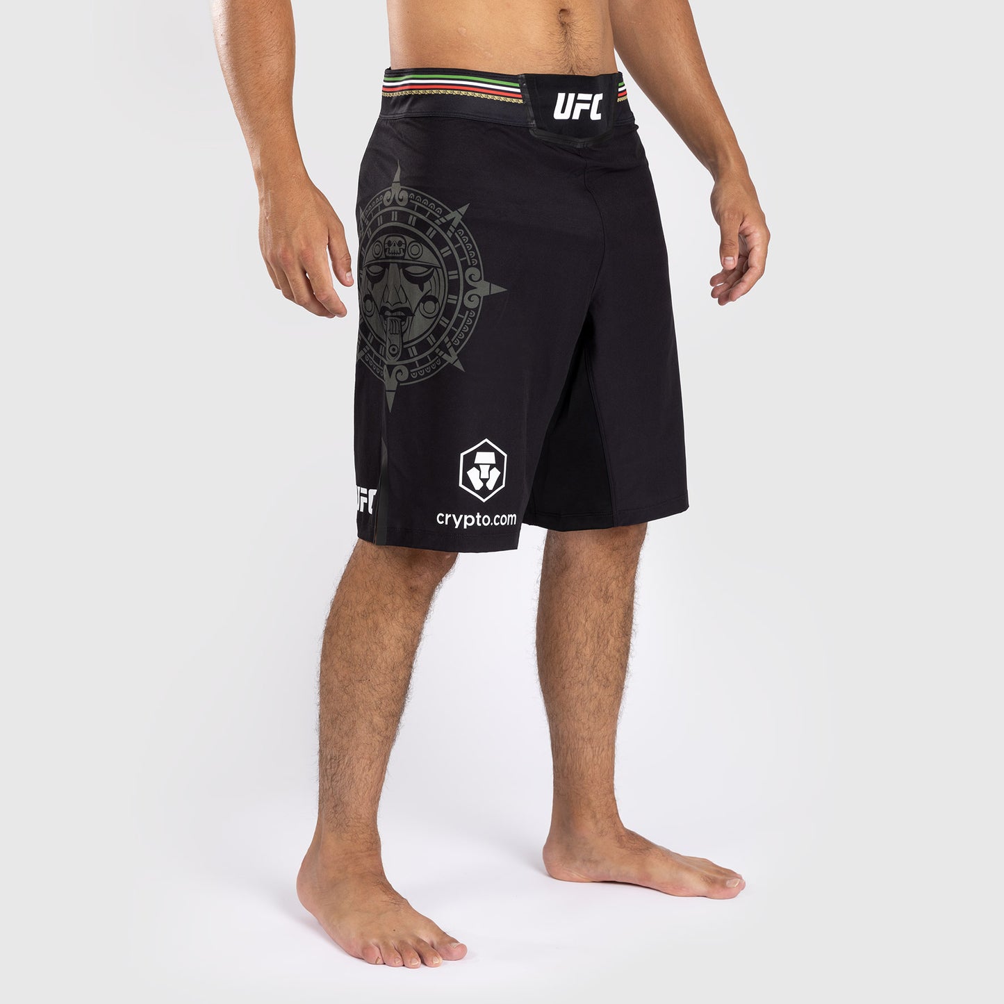 Noche UFC by Venum Authentic Fight Night Pantaloncini da combattimento da uomo - Taglio lungo - Neri