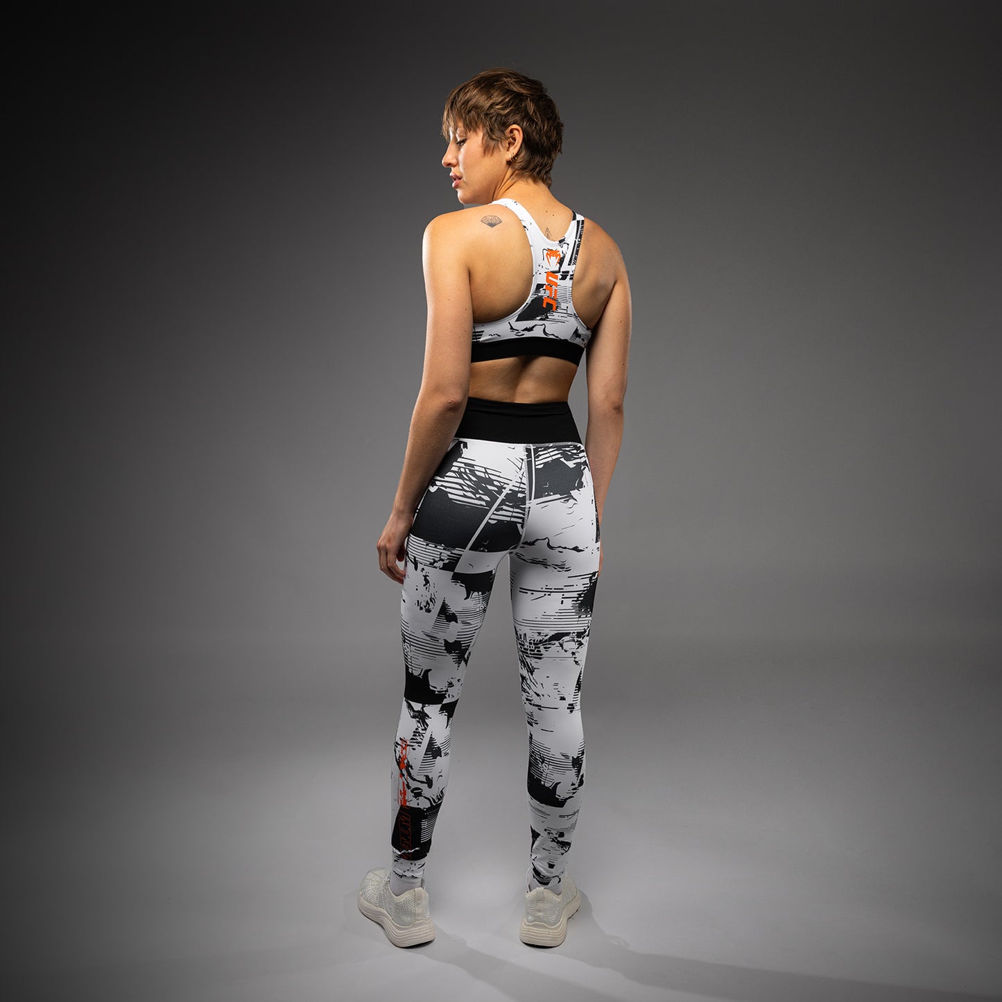 UFC Zenith by Venum Authentic Fight Week leggings Donna - Blu navy/Bordeaux/Argento