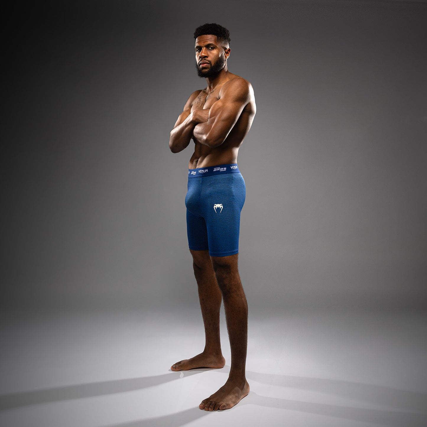 Venum x Ares Pantaloni Vale Tudo Uomo - Blu Reale