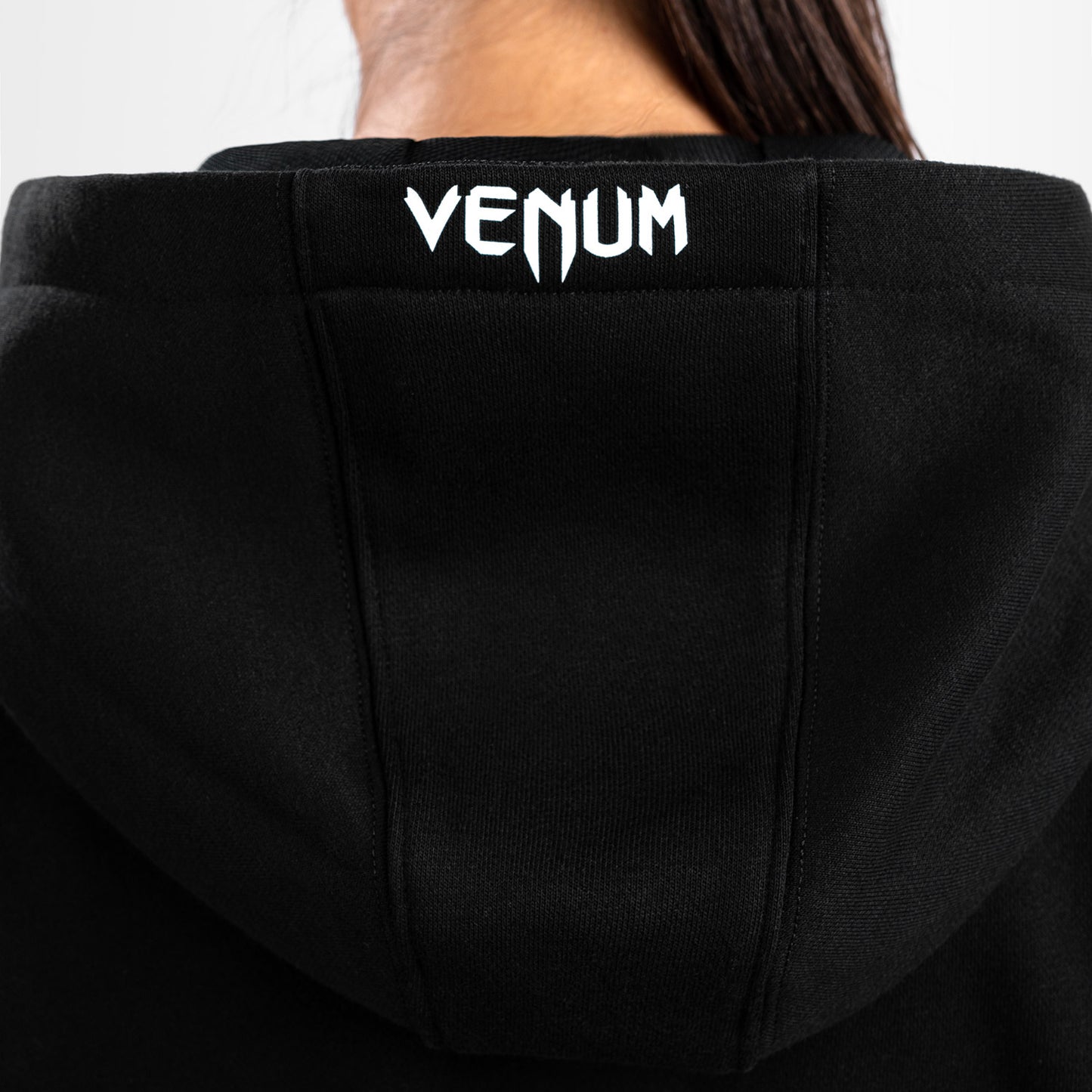 UFC Adrenaline by Venum Replica Felpa con Cappuccio e Zip da Donna - Nero