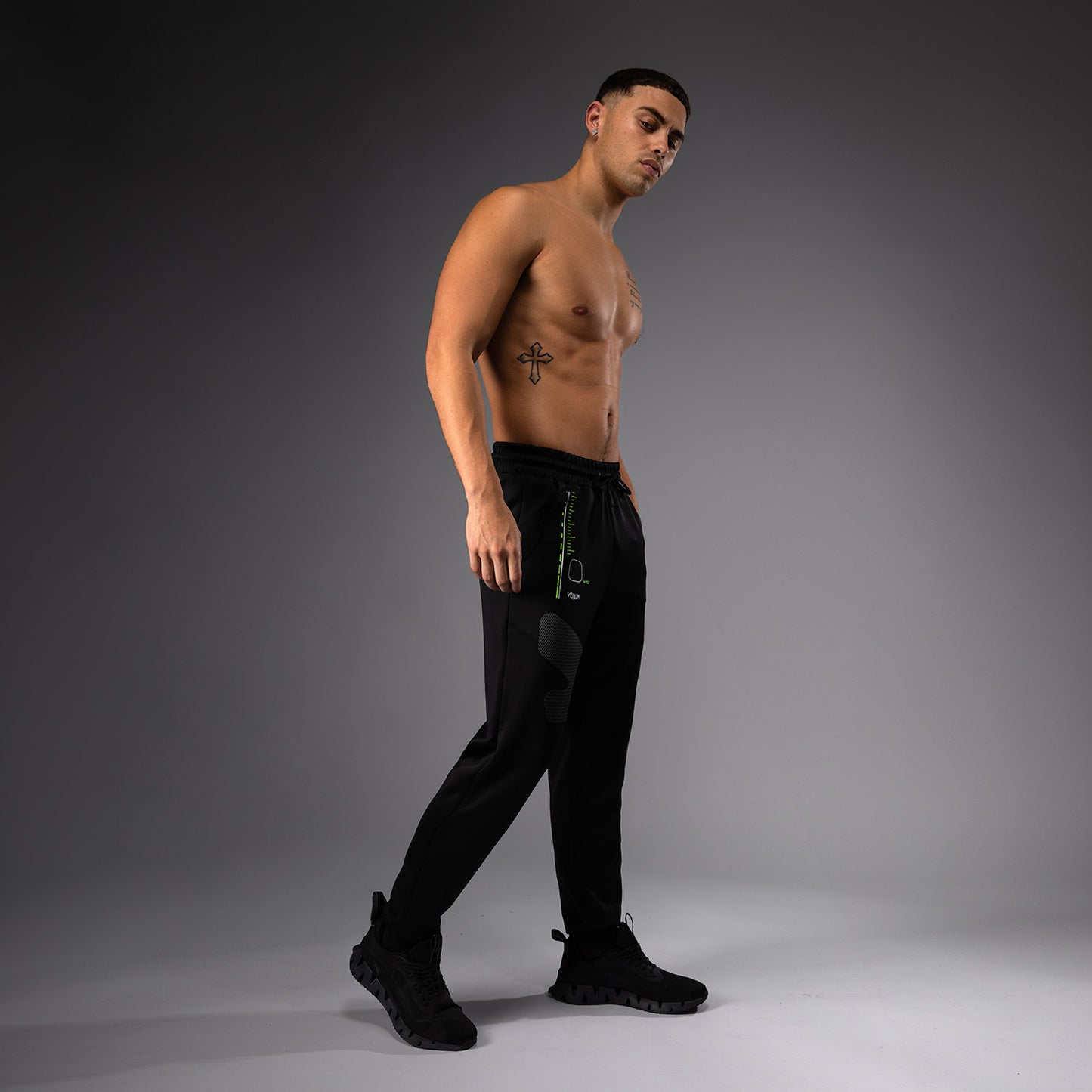Venum Training Camp 4.0 Joggers - Nero/Neon Green