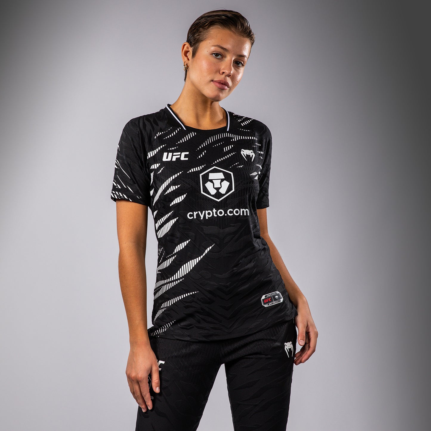 UFC Fusion by Venum Authentic Fight Night Maglietta da Gara per Donna - Nero