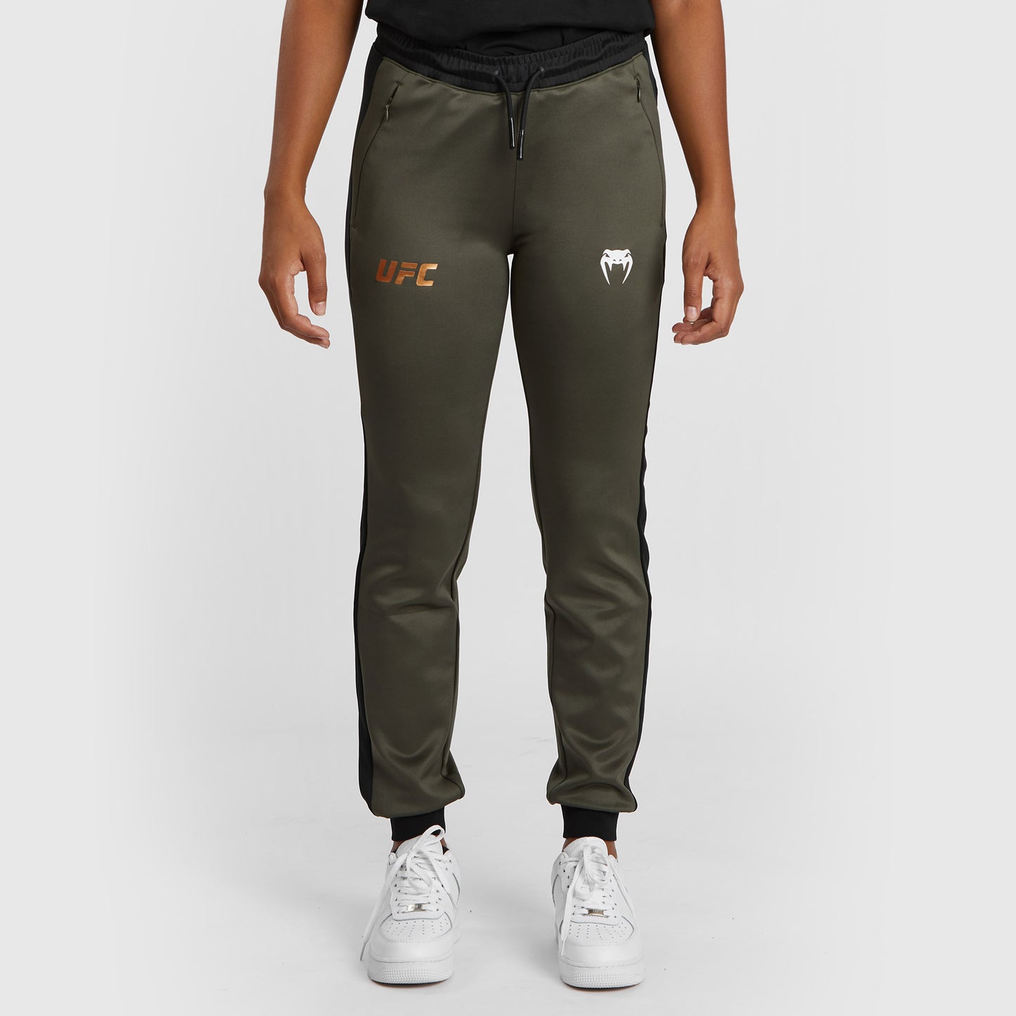 UFC Adrenaline by Venum Fight Week Pantaloni da jogging performanti da Donna - Khaki/Bronzo