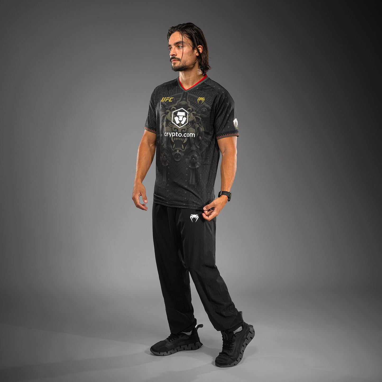 Noche UFC 2.0 By Venum Authentic Fight Night Maglietta Dry-Tech - Nero
