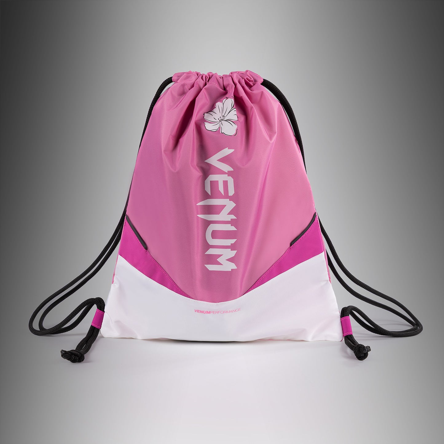Venum Evo 2 Borsa a sacca con coulisse (10-15L) – Rosa Caramella/Bianco