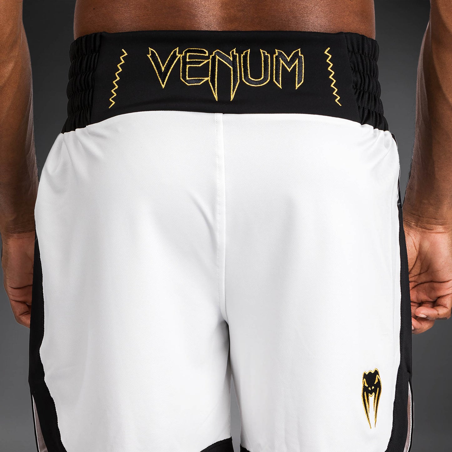 Venum Classic Pantaloncini da boxe - Bianco/Nero