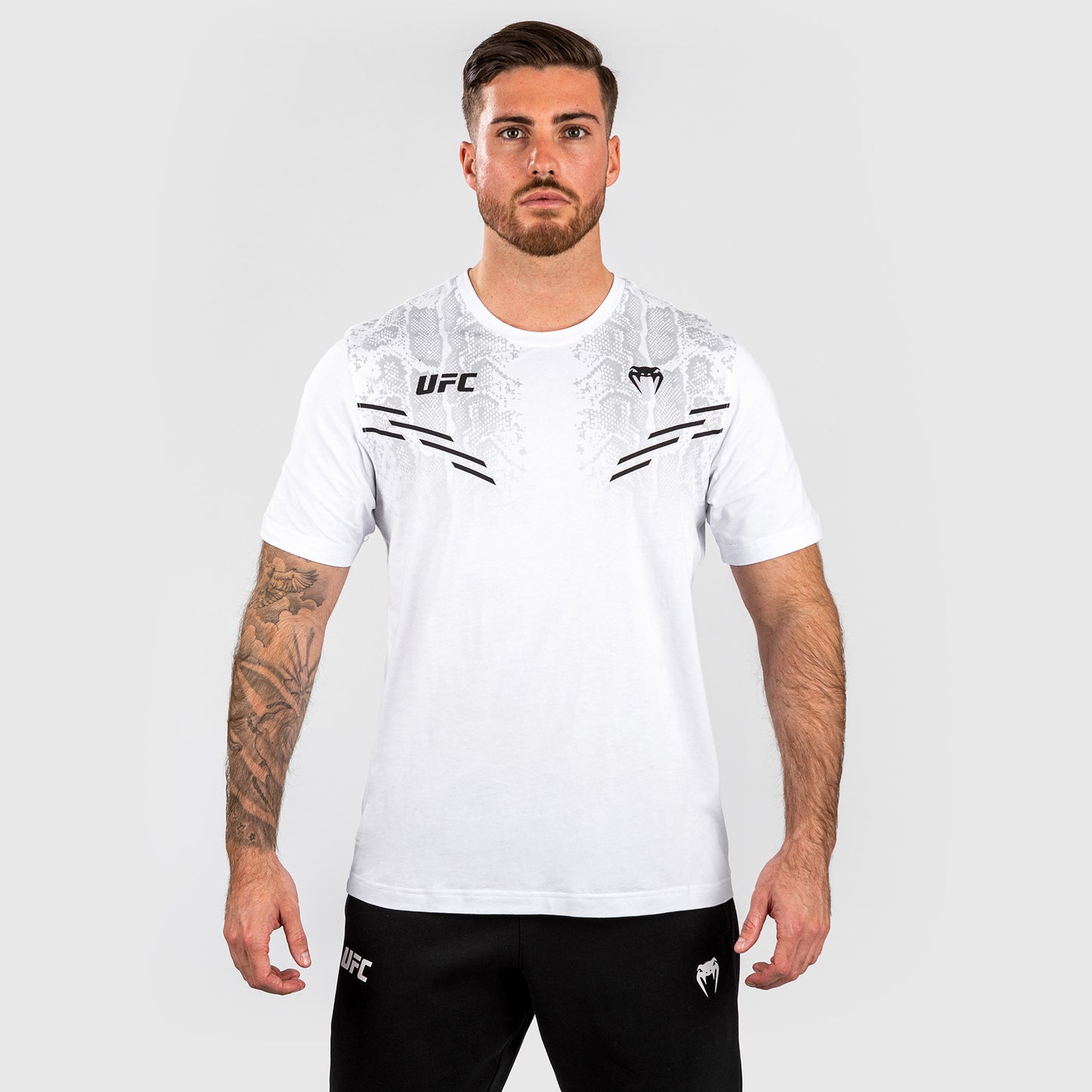 UFC Adrenaline by Venum Replica Maglietta a maniche corte da Uomo - Bianco
