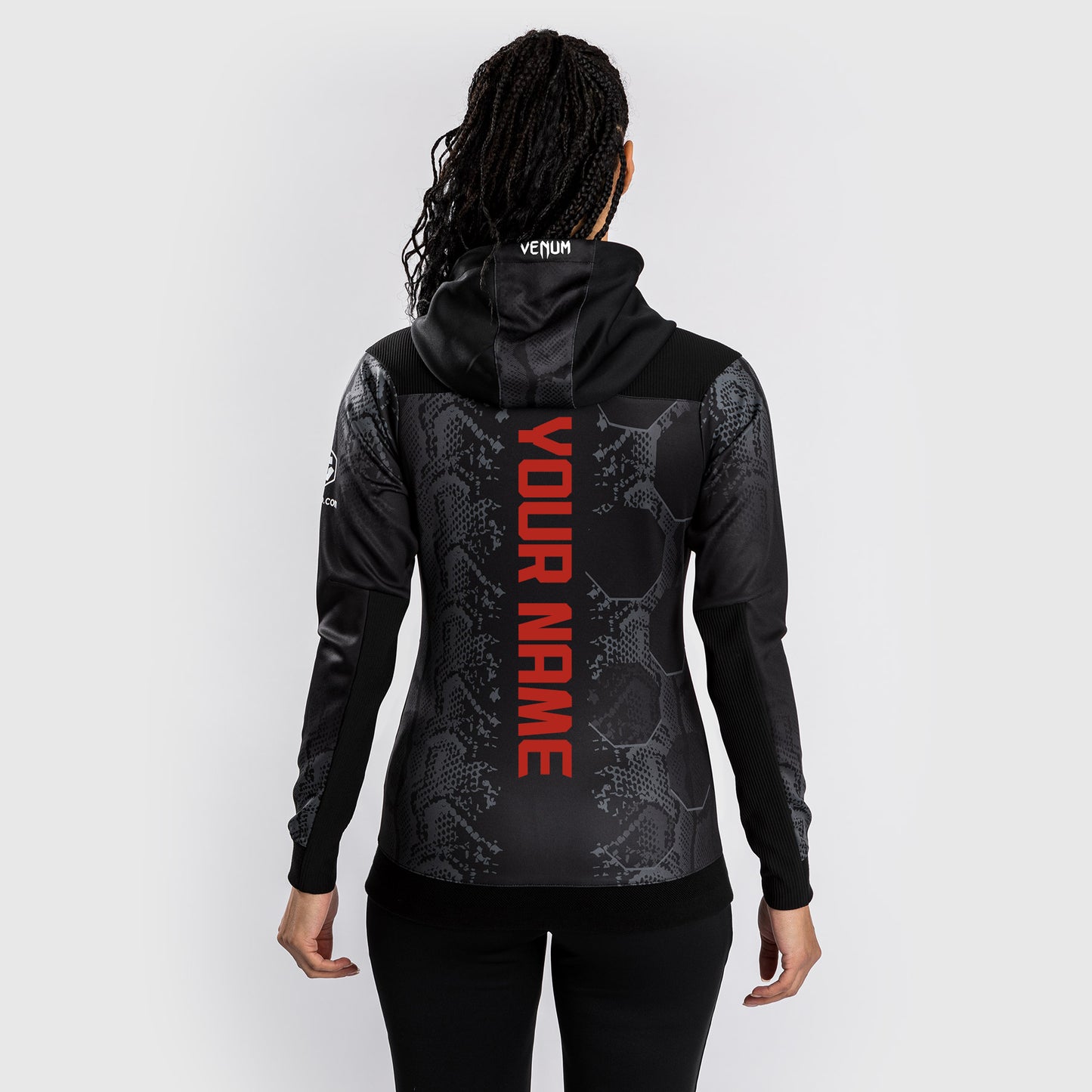 UFC Adrenaline by Venum Felpa Personalizzata Authentic Fight Night per Donna - Nero