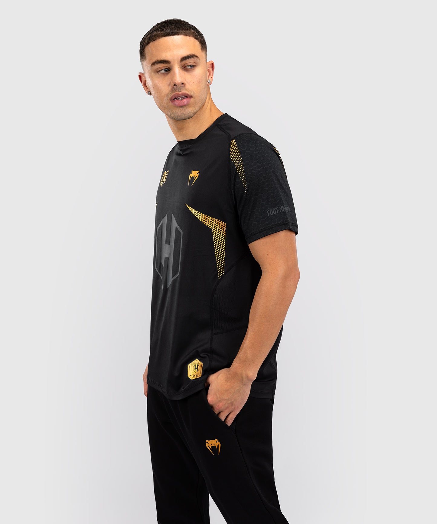FK x Venum Hexagone MMA Maglietta  - Nero/Oro