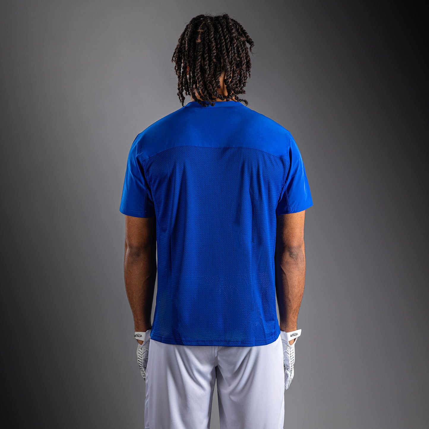 Venum Elite Football Maglietta da calcio a maniche corte - Blu Reale