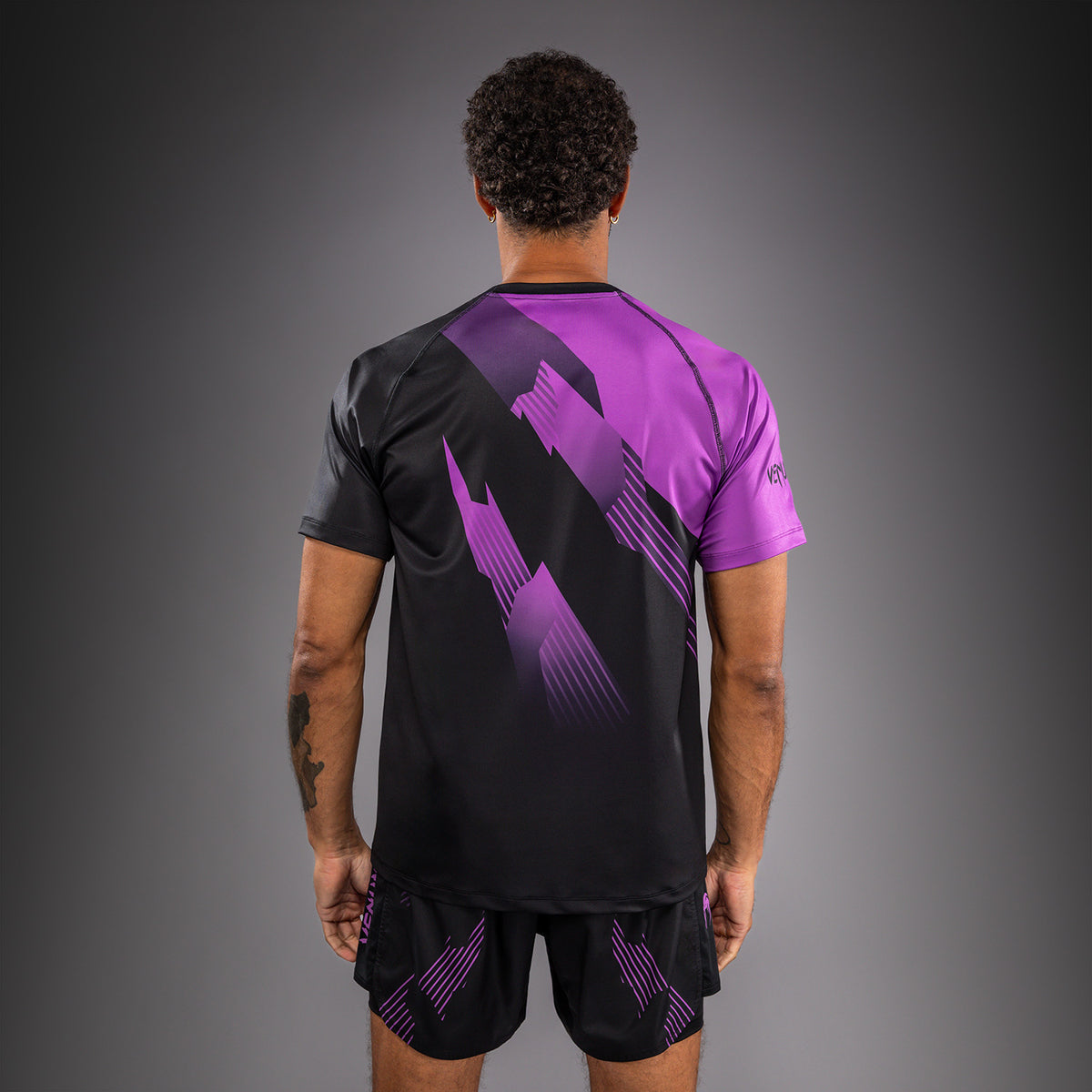 Venum No-Gi 6.0 Maglietta Dry Tech - Nero/Viola
