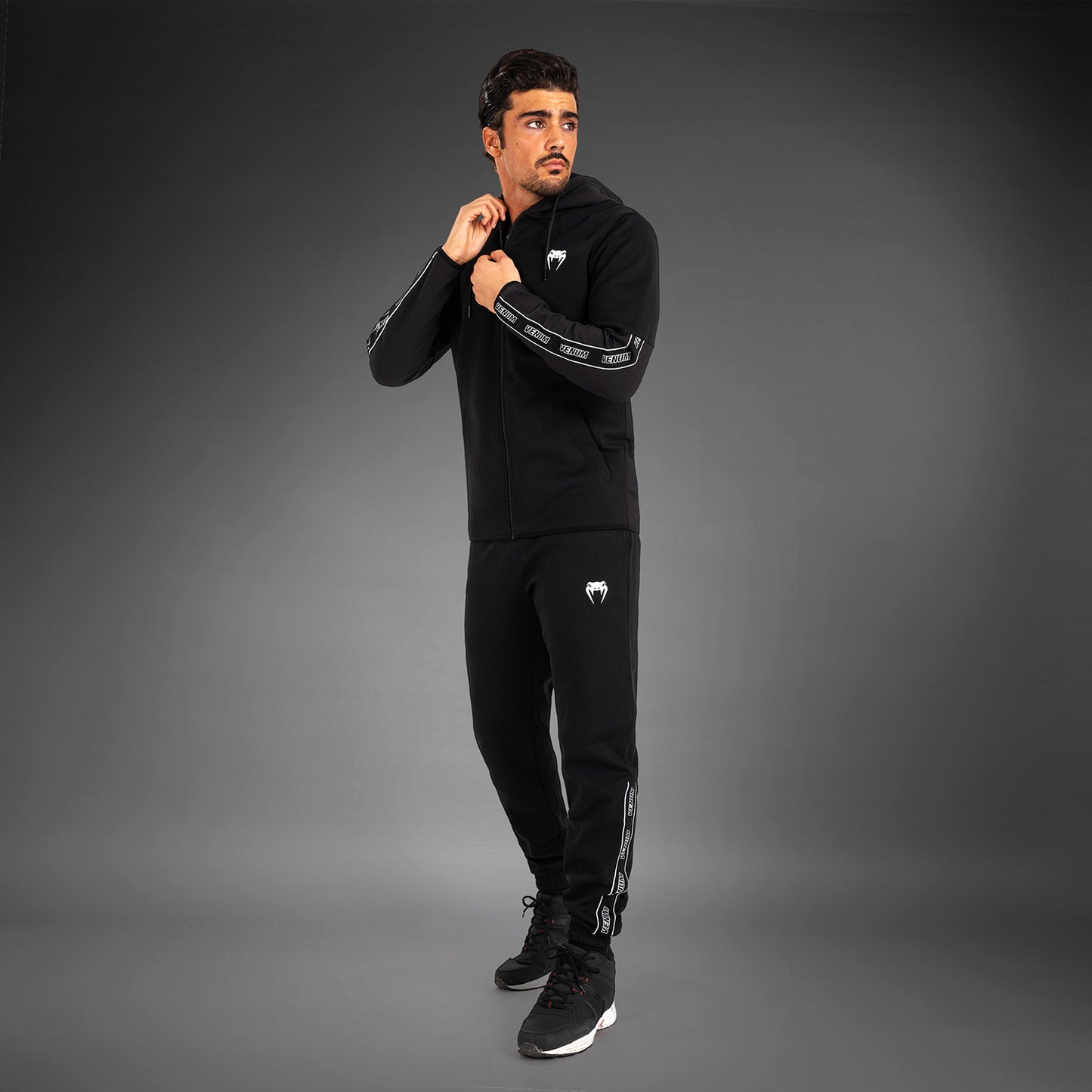Venum Contender 4.0 Felpa con cappuccio da uomo - Nero
