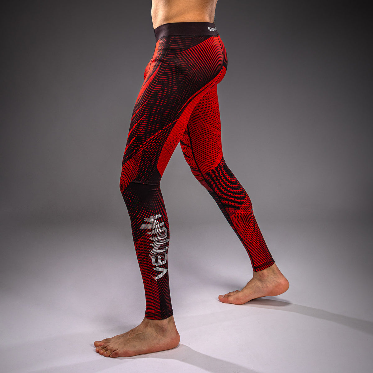 Venum Galactic 3.0 Spats - Rosso/Argento