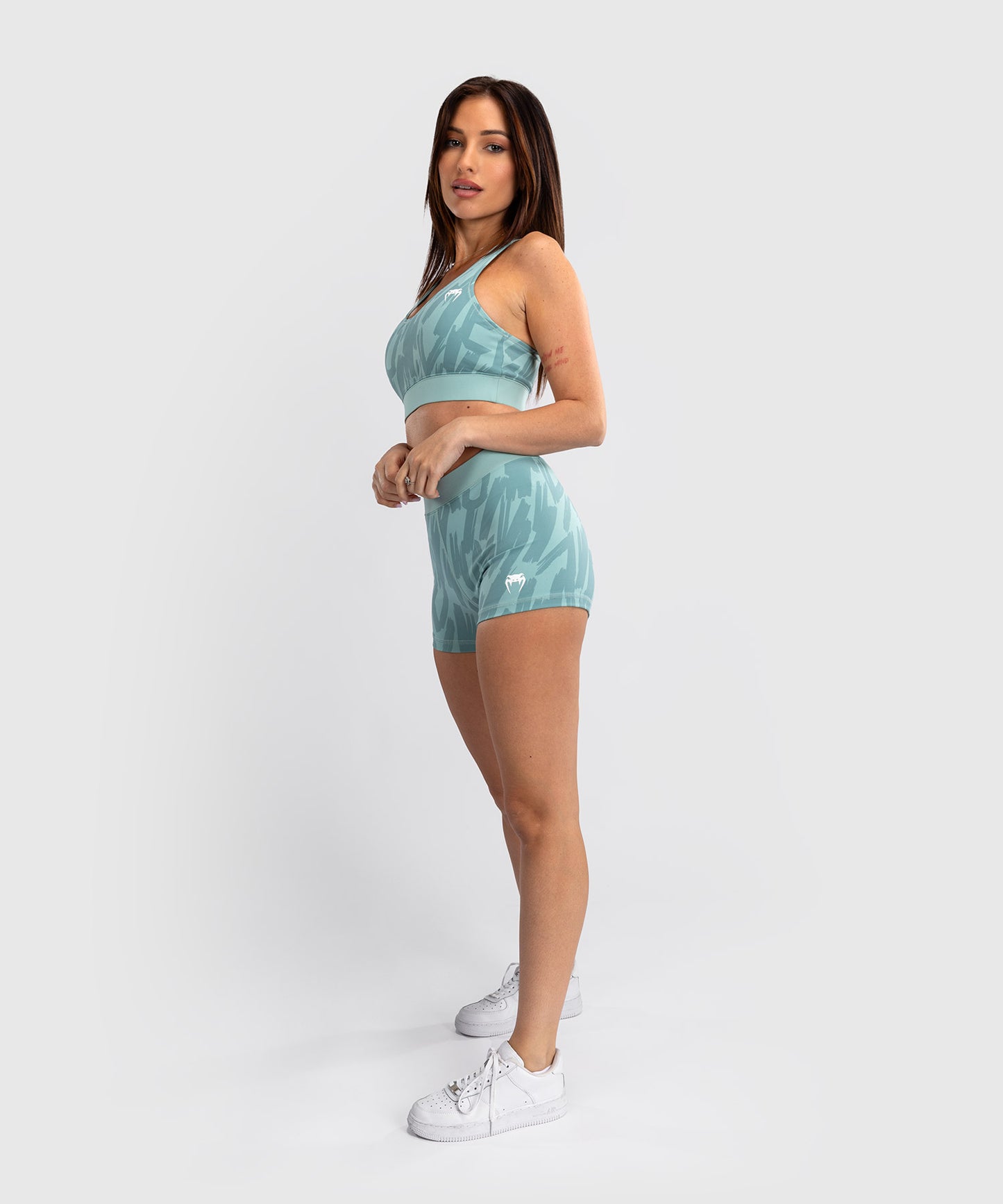 Venum Graffiti Shorts a Compressione da Donna - Aqua
