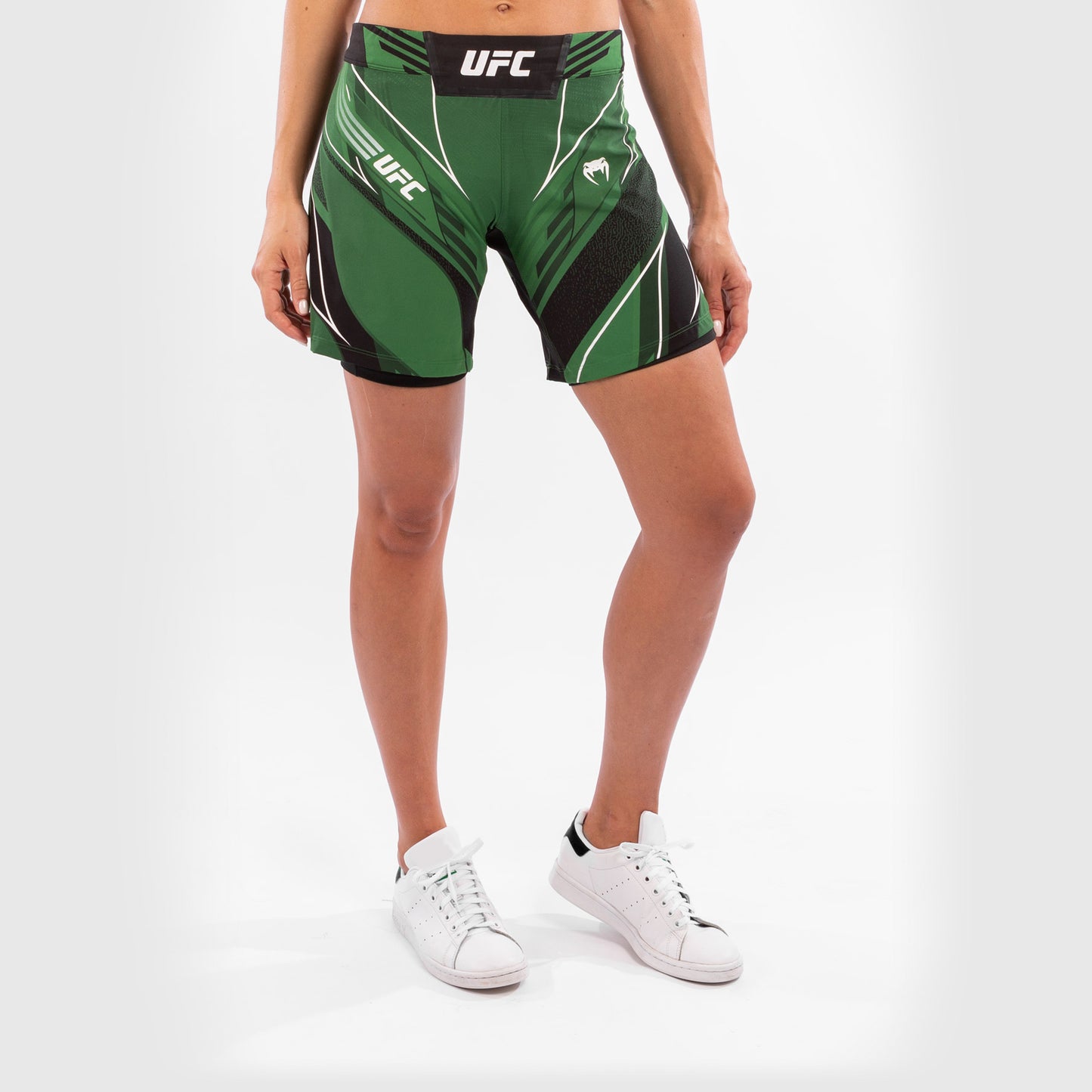Fightshorts Donna UFC Venum Authentic Fight Night - Vestibilità Lunga - Verde