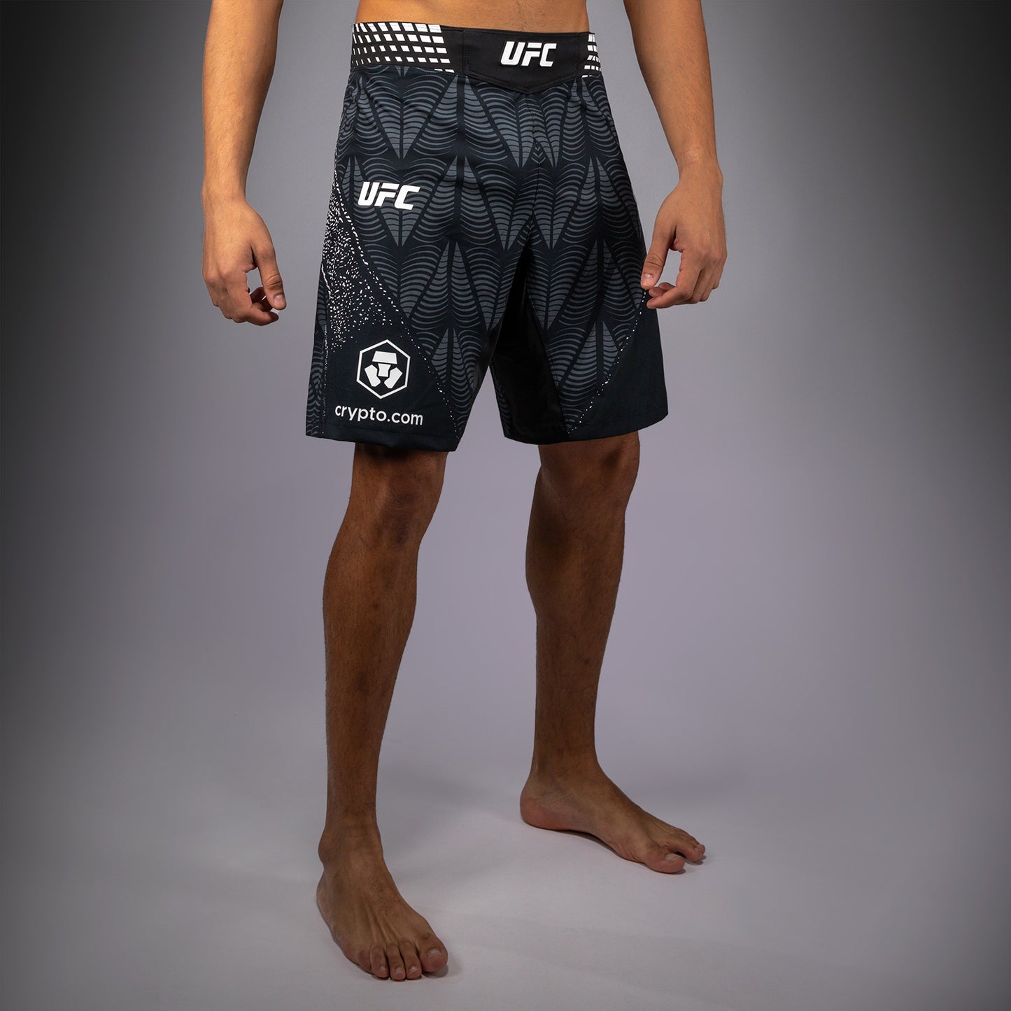 UFC Zenith by Venum Authentic Fight Night Pantaloncini da combattimento Fit lungo Uomo Personalizzato - Nero
