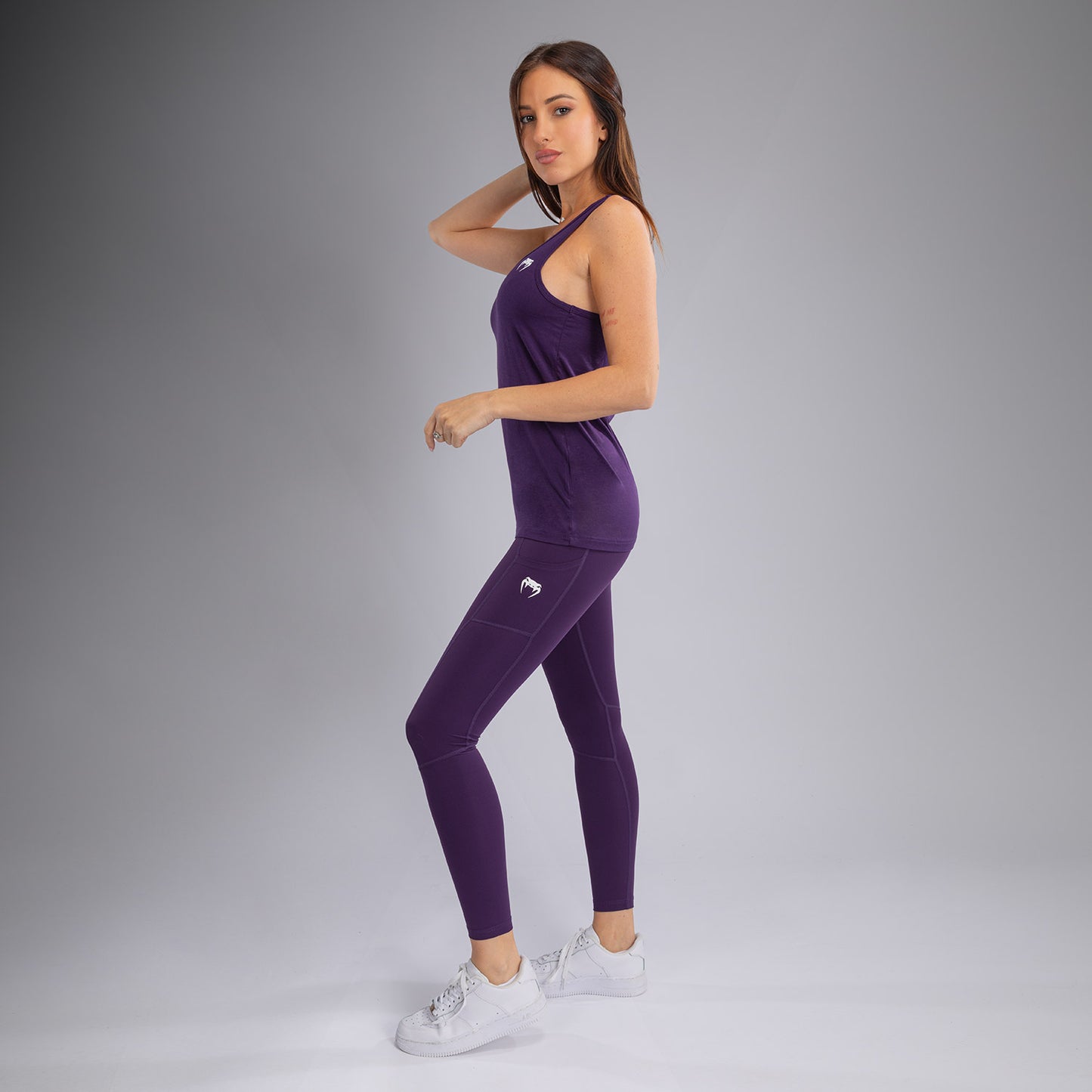 Venum Essential Top da Donna - Viola Scuro