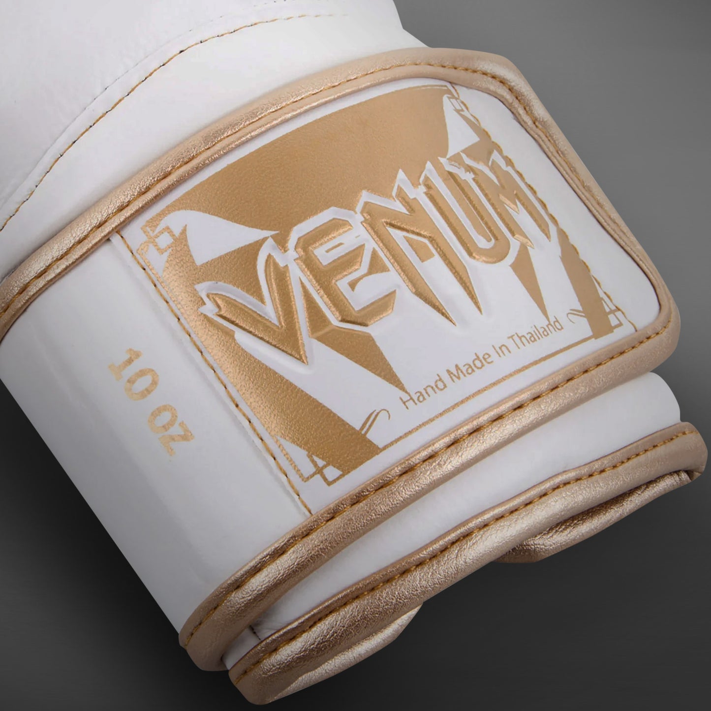 Guantoni da Boxe Venum Giant 3.0 - Pelle Nappa - Bianco/Oro