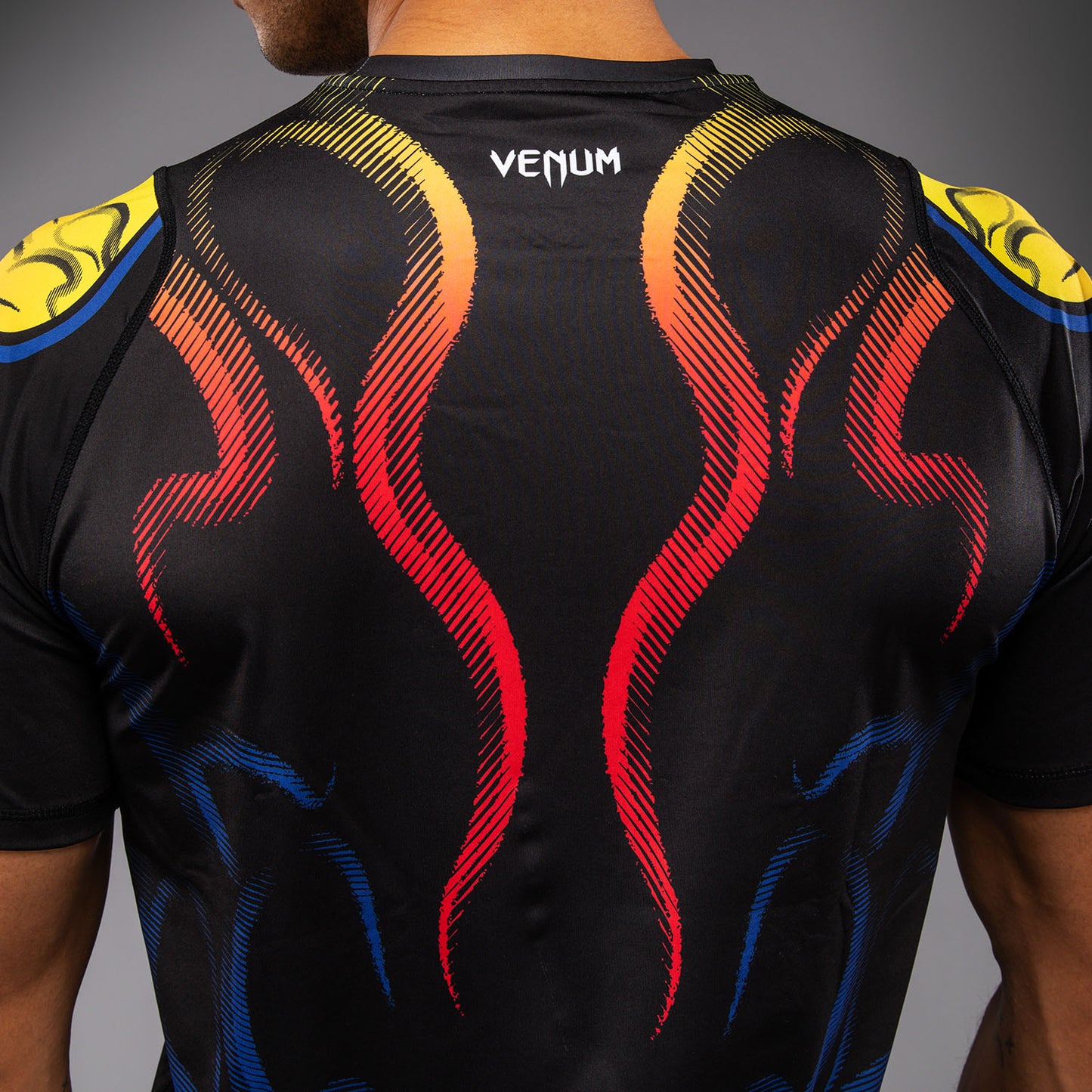 Venum x TEKKEN 8 Maglietta Dry Tech - Yoshimitsu - Nero/Arancione